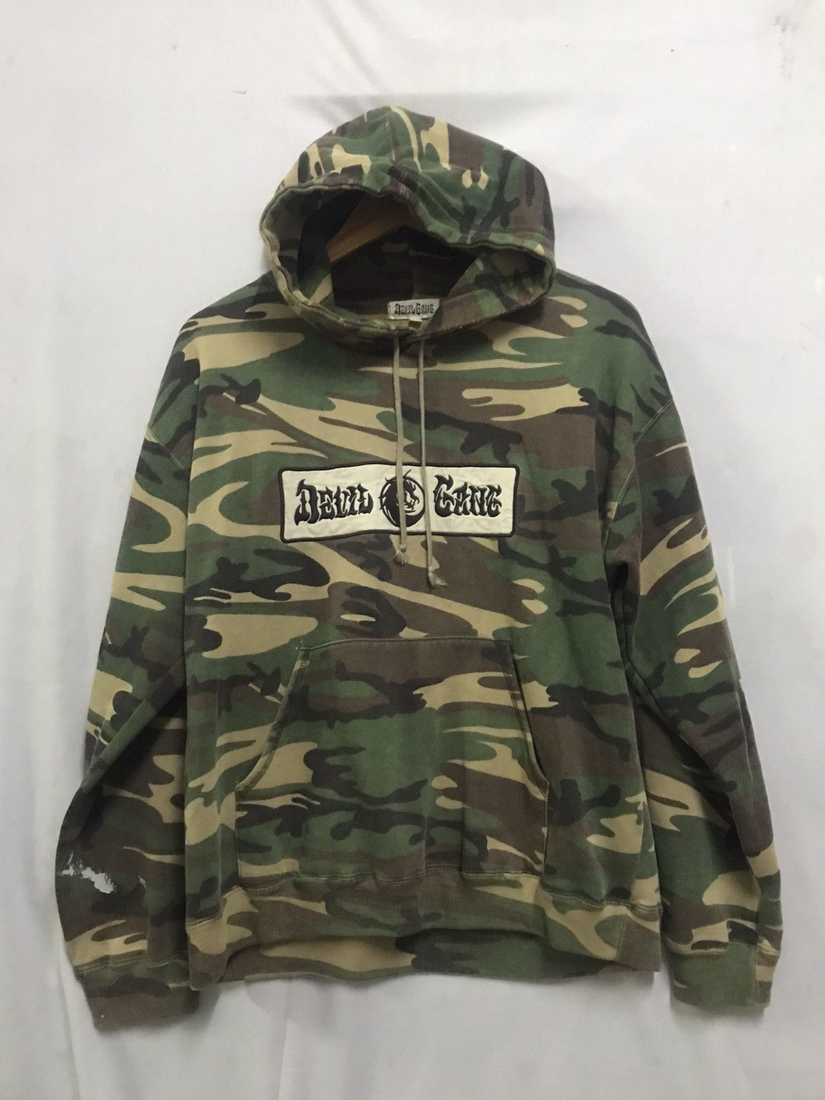 Rap Tees × Vintage Vintage DEVIL GANG - CAMOUFLAGE Hoodies Size US L / EU 52-54 / 3 - 8 Thumbnail
