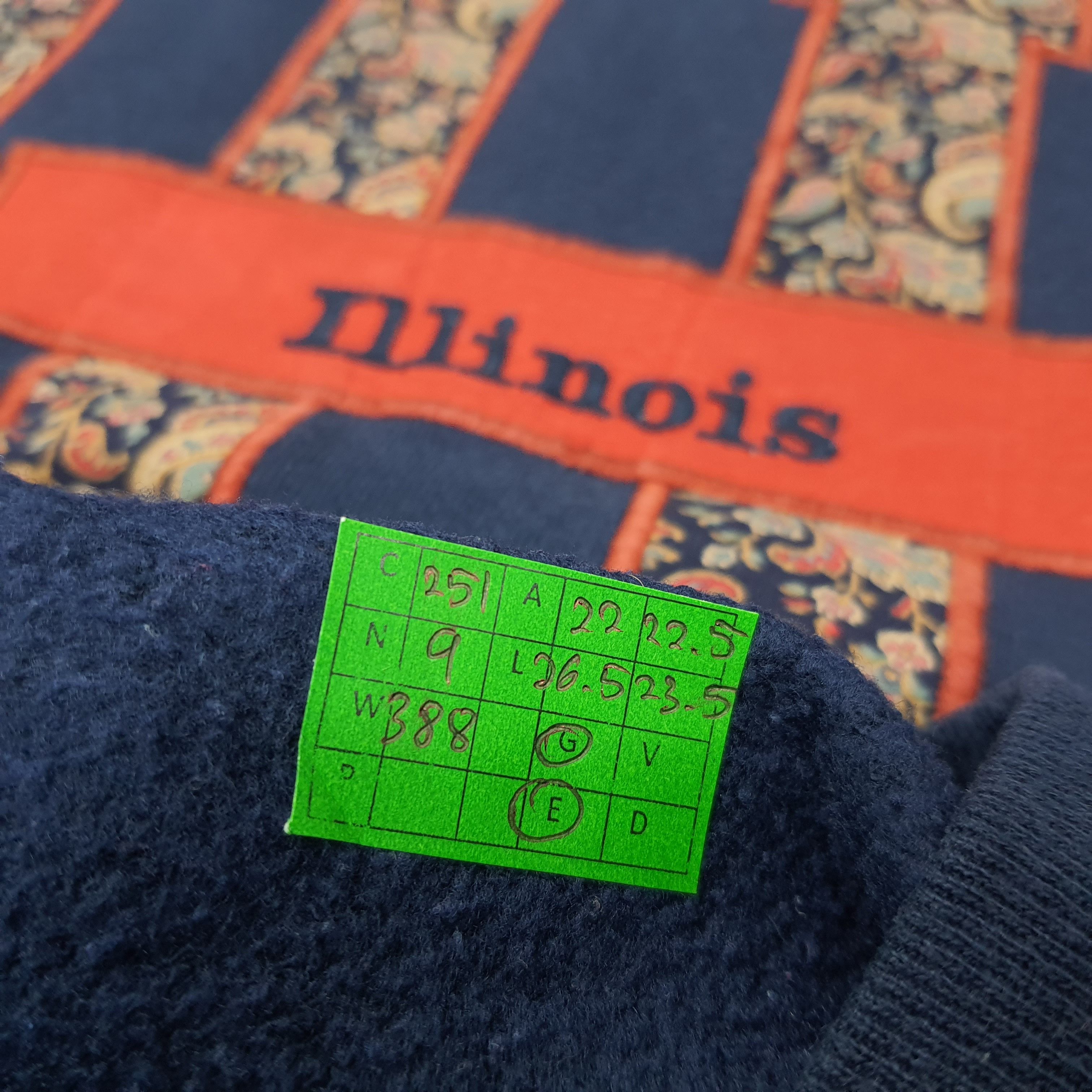Jerzees Vintage The University of Illinois Urbana Sweatshirt C251N9 Size US M / EU 48-50 / 2 - 6 Thumbnail