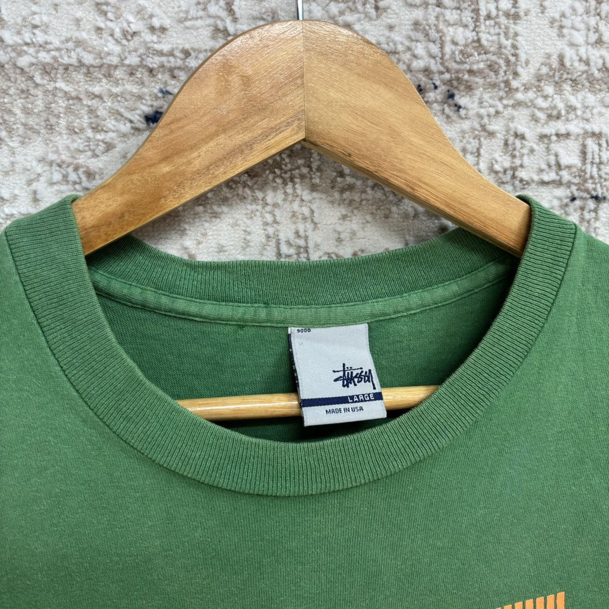 Stussy × Vintage Vintage 90s Stussy x Elvis Presley World Tour T-shirt Size US L / EU 52-54 / 3 - 2 Thumbnail