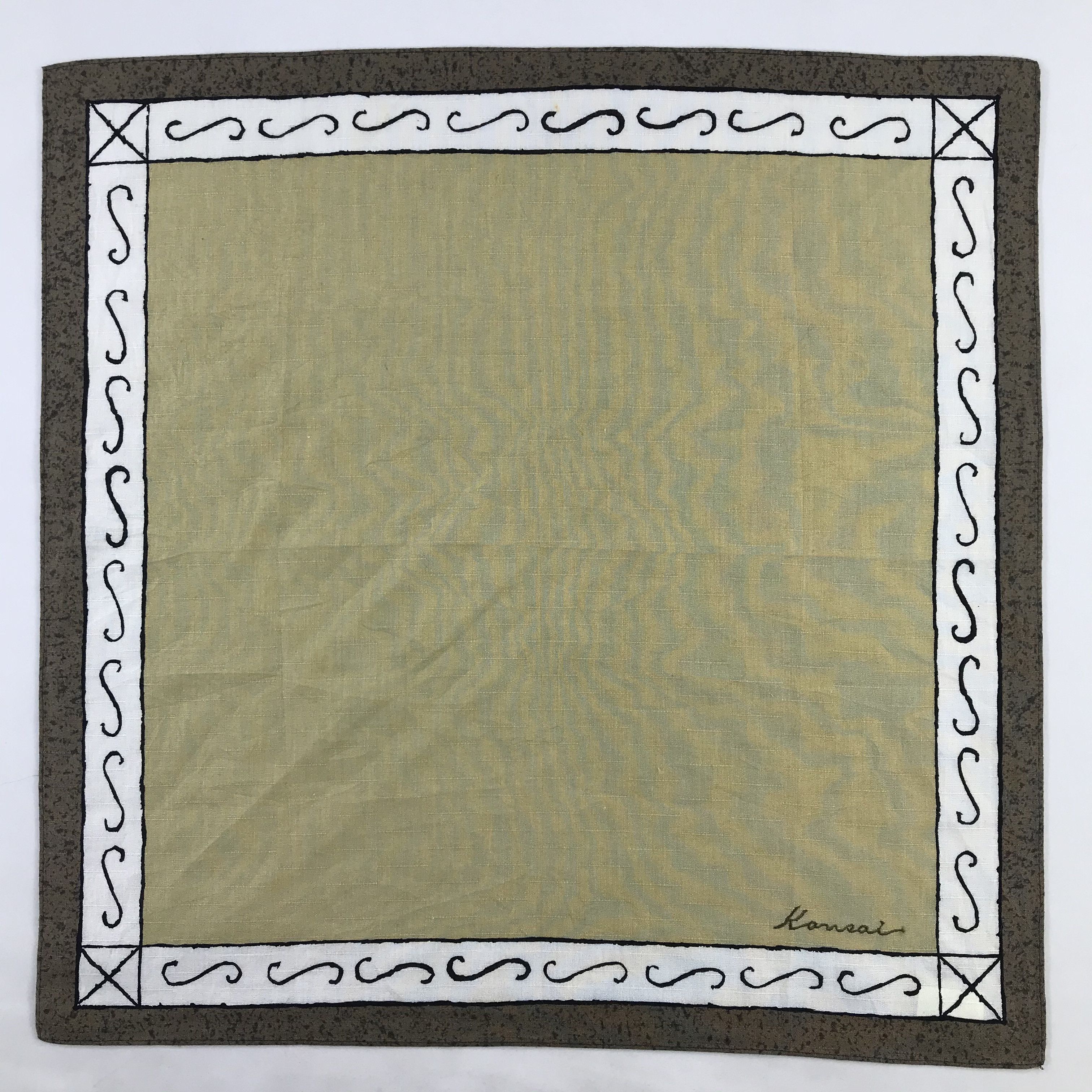 Kansai Yamamoto × Vintage Kansai Yamamoto Bandana / Handkerchief / Neckerchief - S1051 Size ONE SIZE - 1 Thumbnail