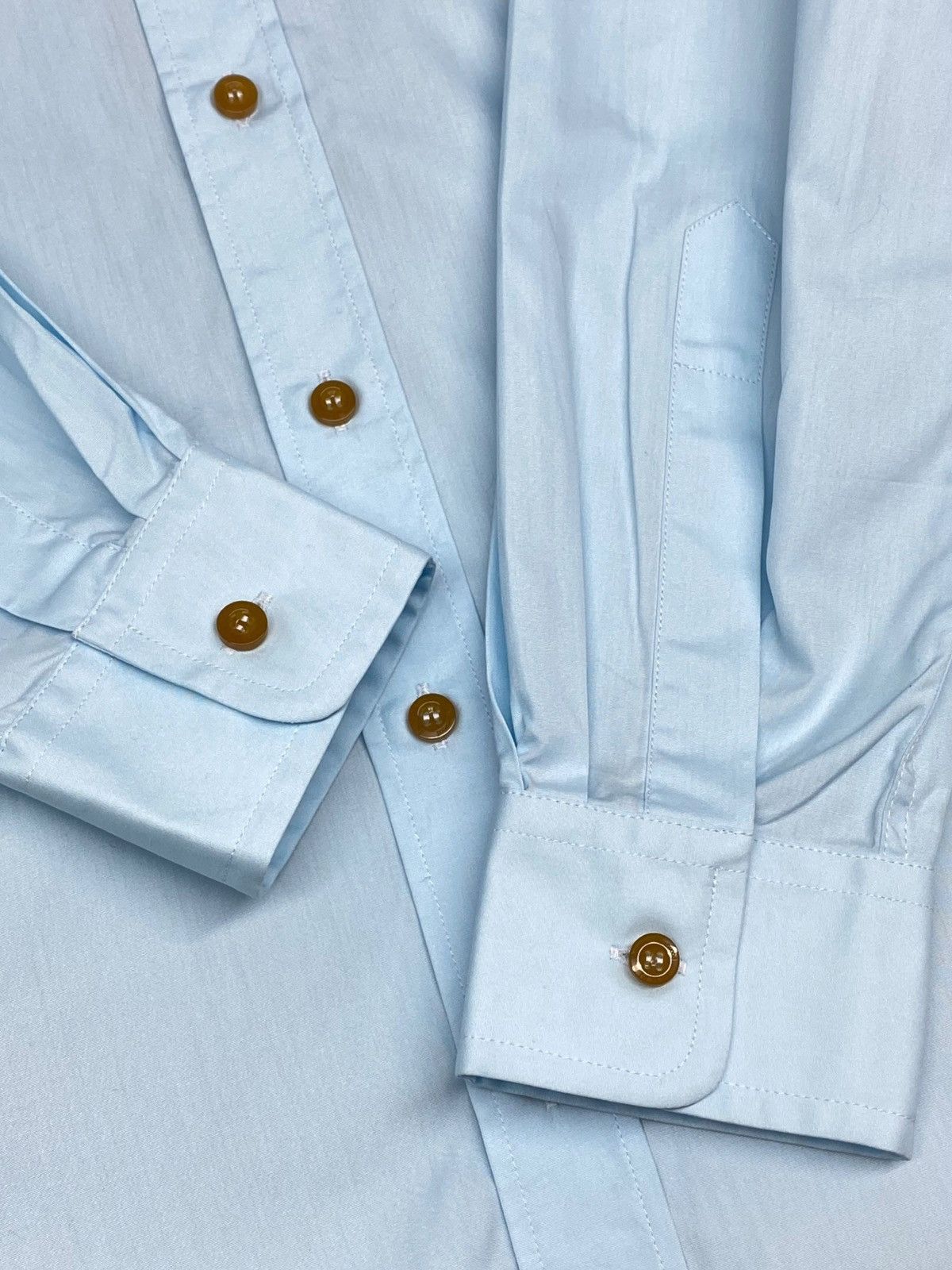 Vivienne Westwood 🔥 VIVIENNE WESTWOOD SKY BLUE ORB SHIRT CLASSIC TURKEY MADE Size US M / EU 48-50 / 2 - 11 Thumbnail