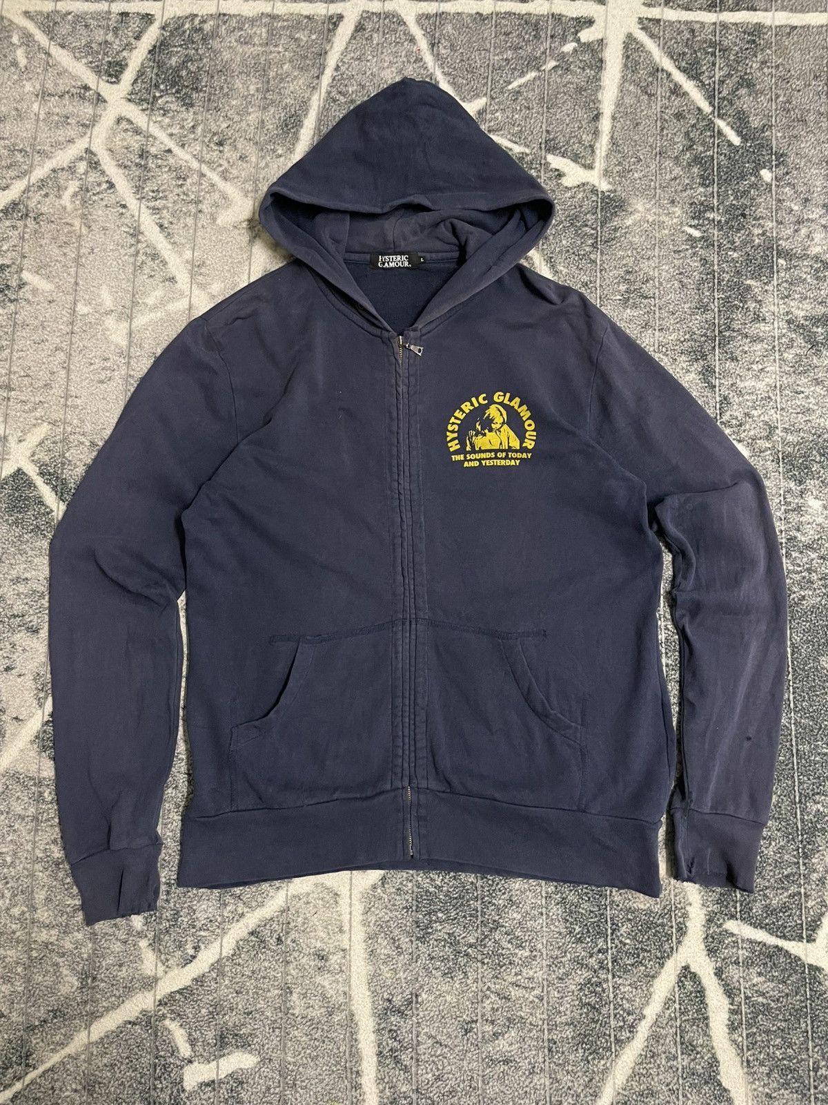Hysteric Glamour HYSTERIC GLAMOUR ZIPPER HODDIES Size US L / EU 52-54 / 3 - 2 Thumbnail