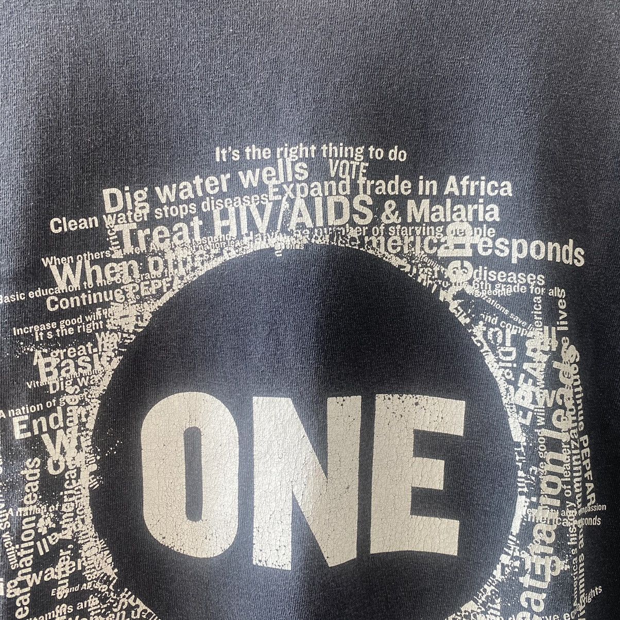 Band Tees × Vintage Vintage Y2k x One.Org x NGO x Art of Life Size US XL / EU 56 / 4 - 4 Thumbnail