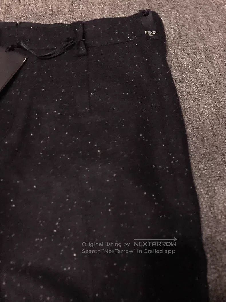 Fendi Fendi Casual Pants, Full Wool Material, Heavy Weight, Snow Size US 34 / EU 50 - 3 Thumbnail
