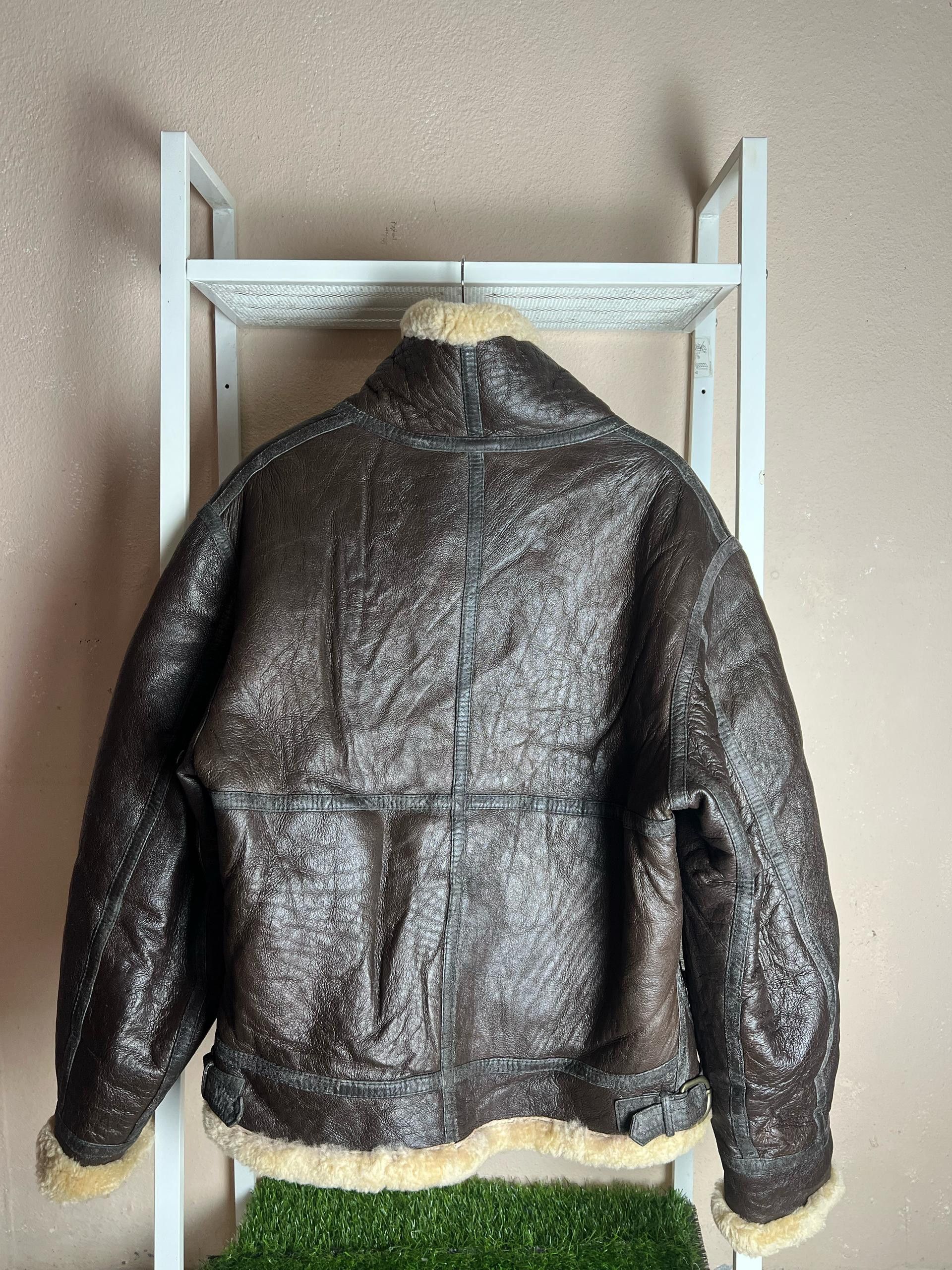 Japanese Brand × Vintage Vintage B3 Leather Sheepskin Jacket Size US M / EU 48-50 / 2 - 8 Thumbnail