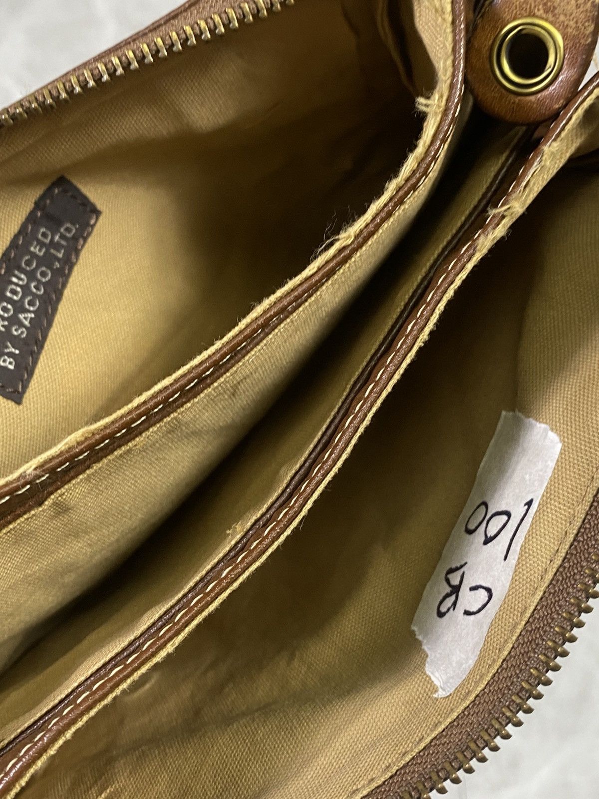 Other Vintage sacco.ltd sling bag leather kanvas Size ONE SIZE - 6 Thumbnail