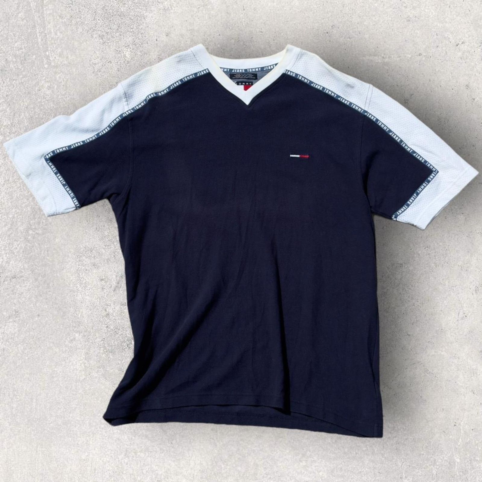 Tommy Hilfiger Vintage Tommy Jeans T-Shirt Size US XL / EU 56 / 4 - 1 Thumbnail