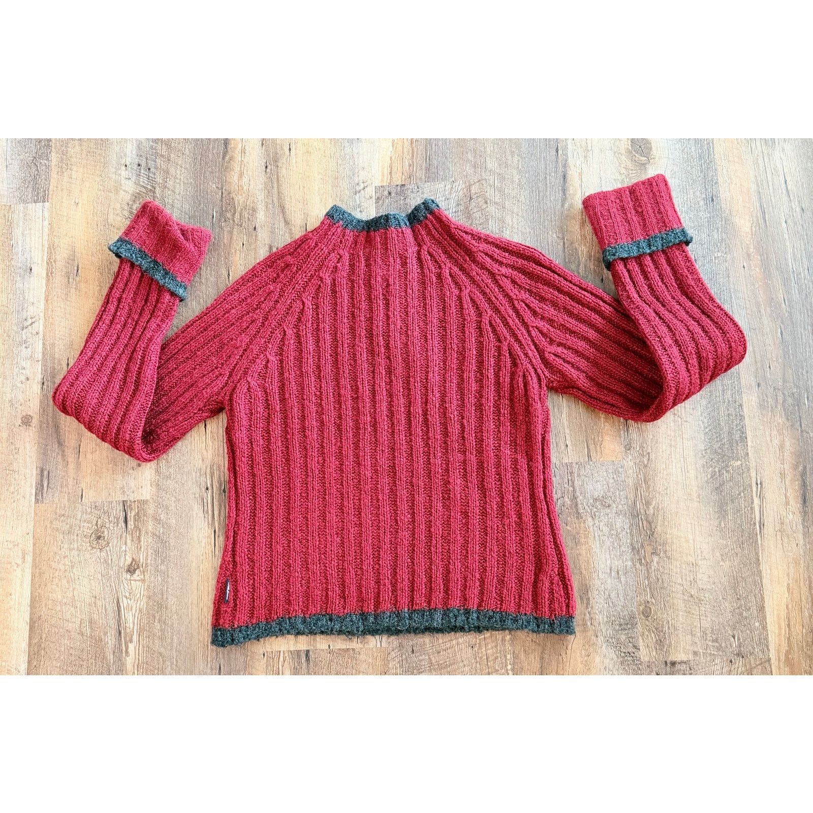 UNIONBAY Unionbay Y2K Cropped Zip Sweater MED, wool blend Size M / US 6-8 / IT 42-44 - 3 Thumbnail