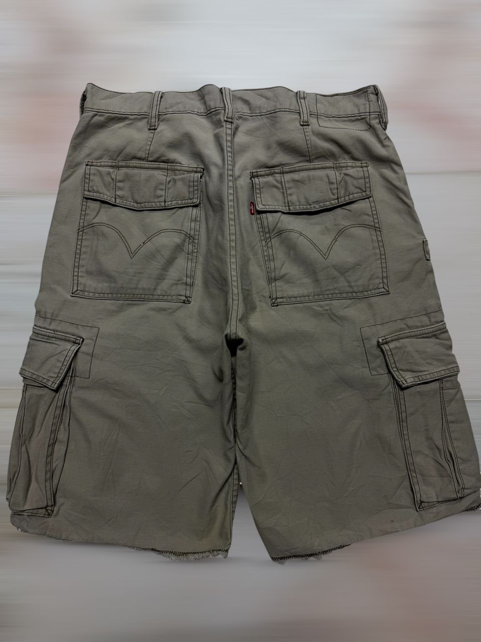 VINTAGE 2000s LEVI'S WORKWEAR SHORT PANTS MULTIPOCKET