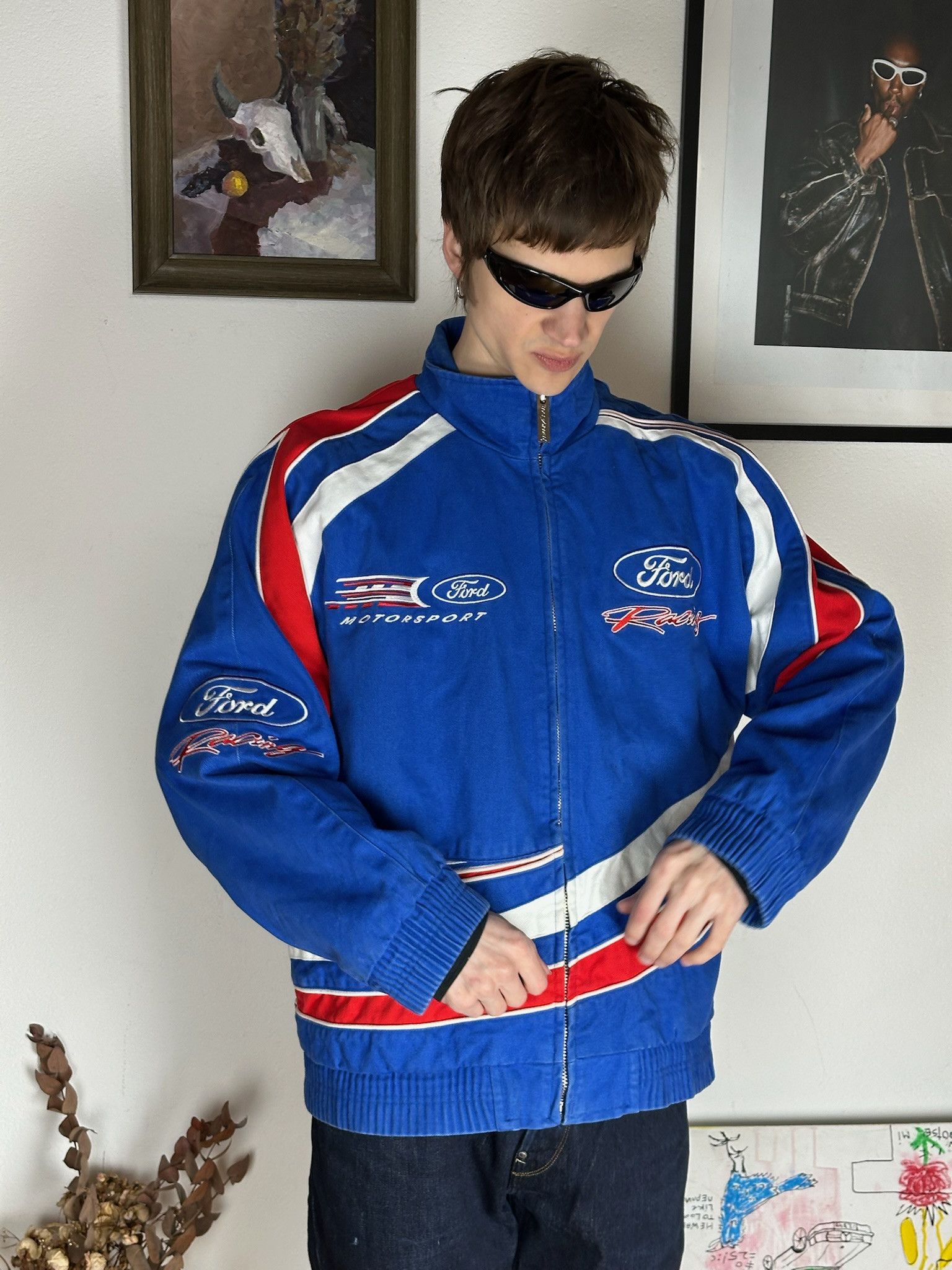 Ford Vintage Ford Racing Jacket Size US M / EU 48-50 / 2 - 5 Thumbnail