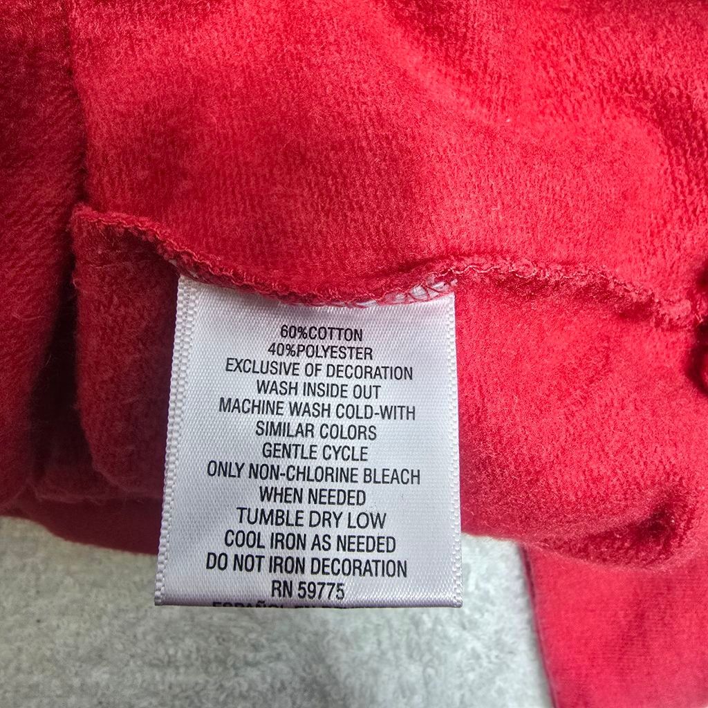 XOXO Women's XOXO Red Rhinestone XOXO Sweatshirt M Size M / US 6-8 / IT 42-44 - 7 Thumbnail