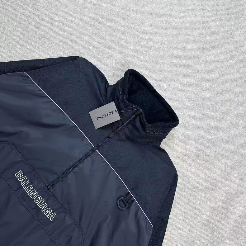 Balenciaga Balenciaga Embroidered Half-Zip Jacket-2507 Size US L / EU 52-54 / 3 - 3 Thumbnail