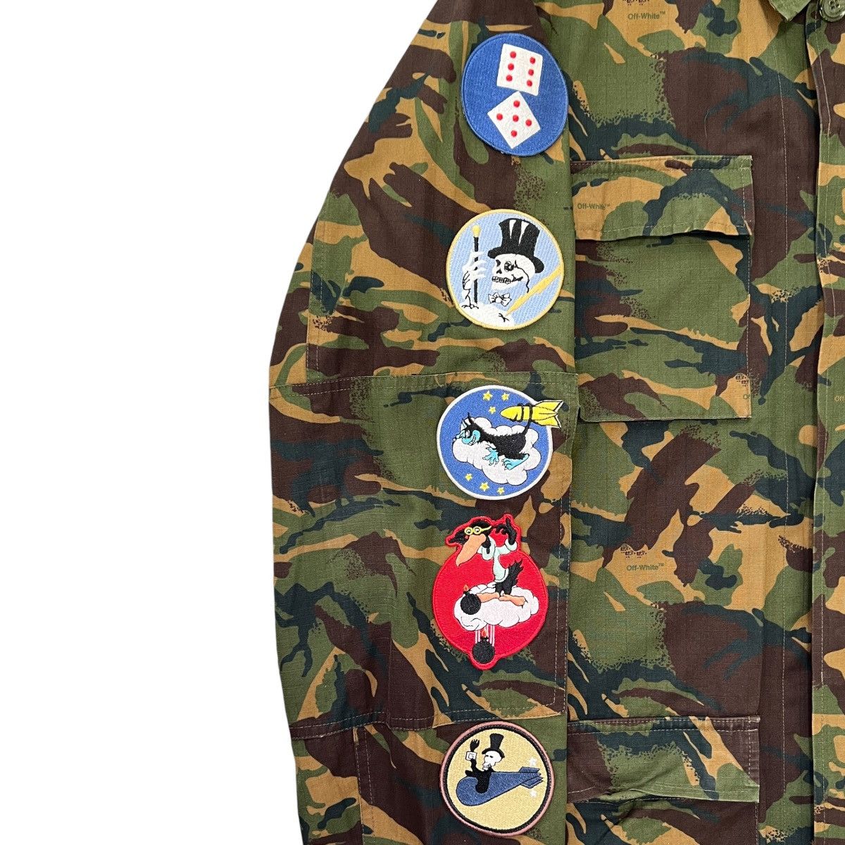 Off-White OFF-WHITE™ 2018SS Patchwork Camo Field Military Jacket Size US M / EU 48-50 / 2 - 2 Thumbnail