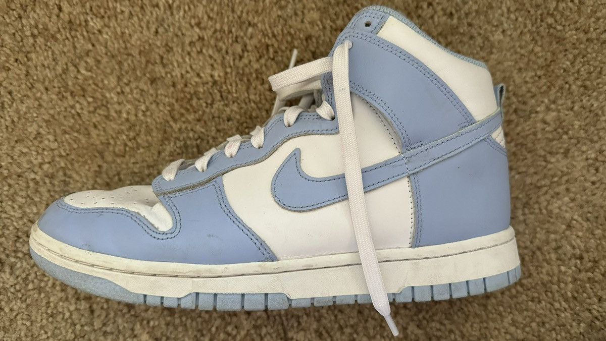 Nike Aluminum Blue Nike Dunk High Size US 9 / IT 39 - 4 Thumbnail