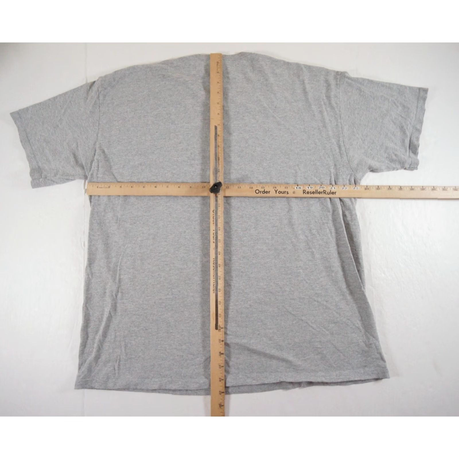 Polo Ralph Lauren VINTAGE Polo Ralph Lauren Shirt Men XL Gray Short Sleeve Crewneck 90s Y2K Logo Cotton All Seasons Mens Size US XL / EU 56 / 4 - 5 Thumbnail
