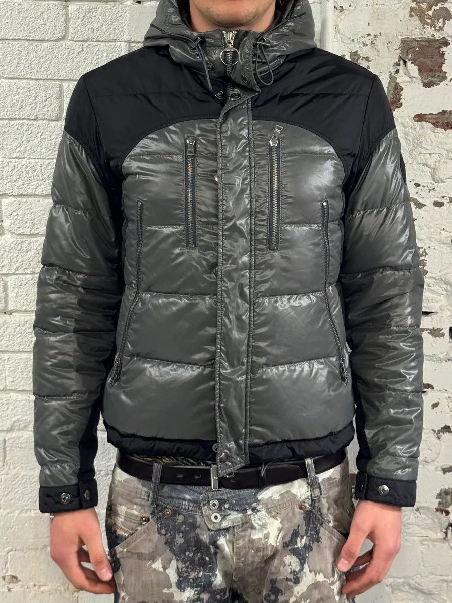 Gucci AW2011 Gucci Black & Grey Nylon Quilted Puffer Jacket Size US S / EU 44-46 / 1 - 2 Thumbnail