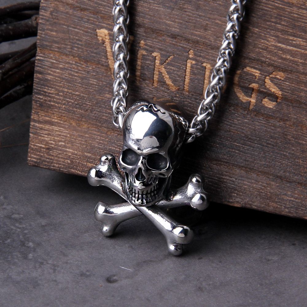 Jewelry Skeleton Skull Necklace Size ONE SIZE - 4 Thumbnail