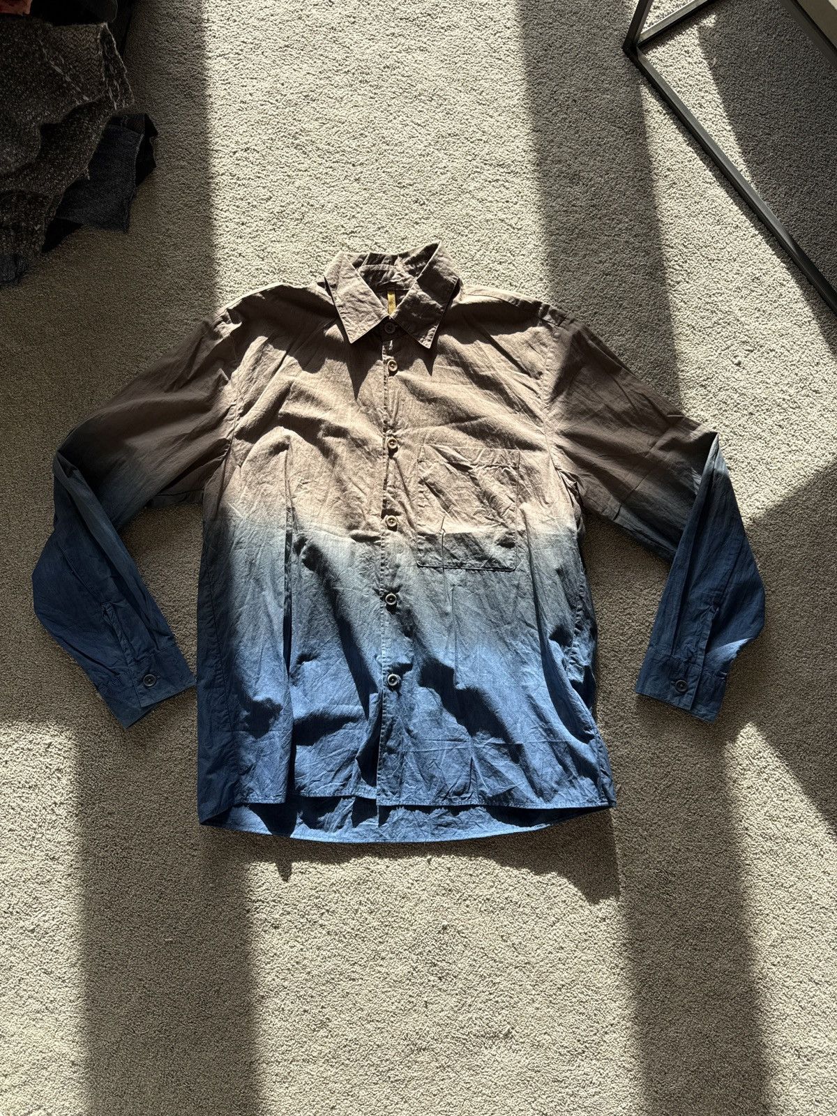 MAN-TLE Dip dye shirt Size US S / EU 44-46 / 1 - 1 Thumbnail