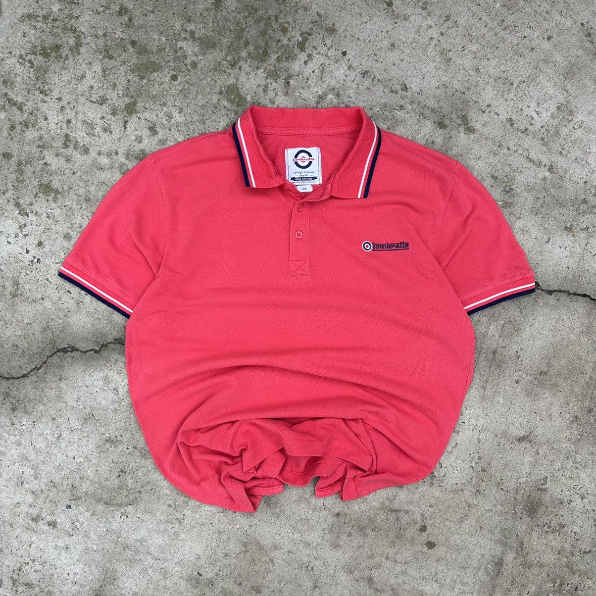Lambretta Vintage Lambretta Polo Y2K 00s USA Grunge Old Money Size L Size US L / EU 52-54 / 3 - 1 Thumbnail