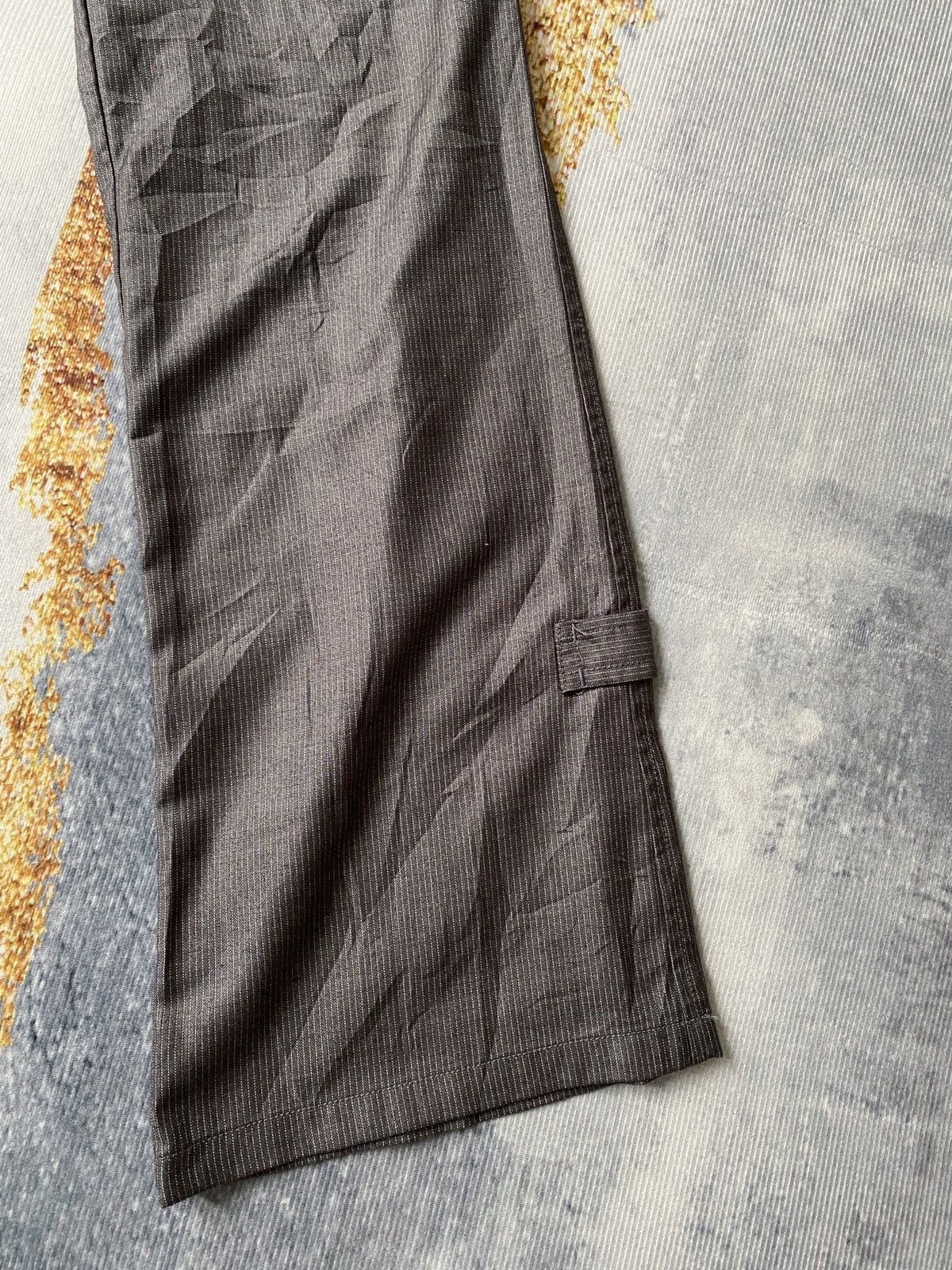 Japanese Brand Tete Homme Kazutaka Kato Flare Cargo Pant Size US 32 / EU 48 - 5 Thumbnail