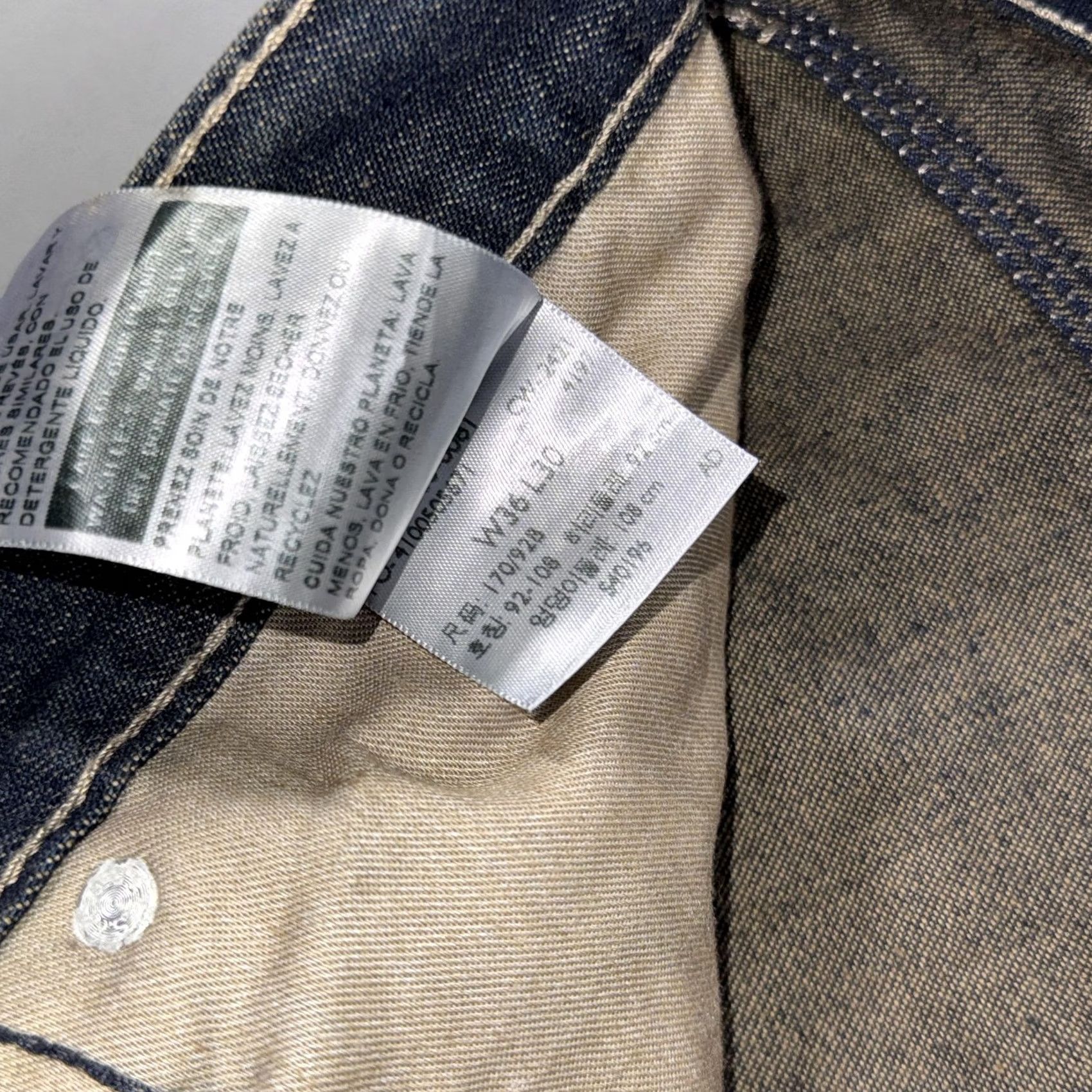Levi's VINTAGE Levi's Signature Carpenter Jeans Mens 36x30 Blue Relaxed Fit Denim Pants Workwear Size US 36 / EU 52 - 3 Thumbnail
