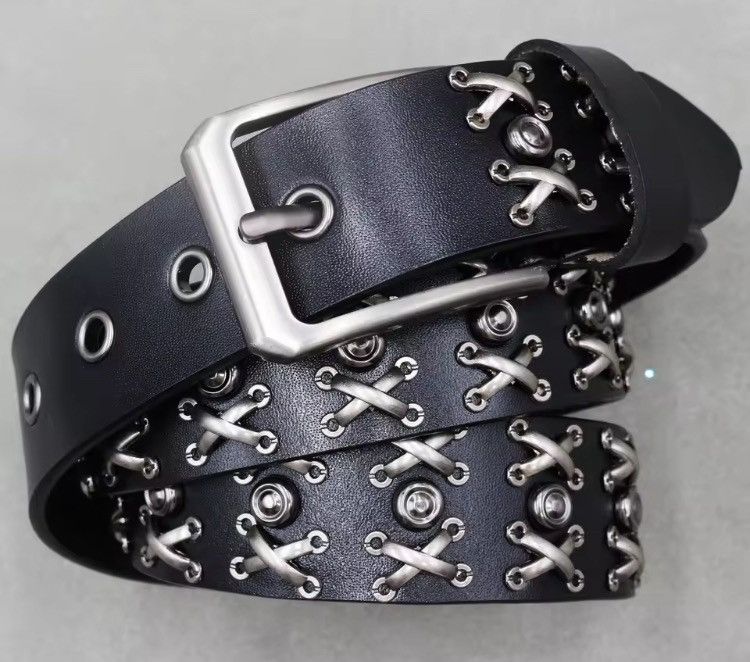 Japanese Brand SEX POT REVENGE SKULLS STUDDED LEOPARD PRINT