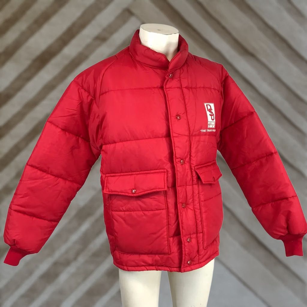 Vintage VINTAGE King Louie Pro Fit Puffer Jacket Mens M Red Jacket Size US M / EU 48-50 / 2 - 1 Thumbnail