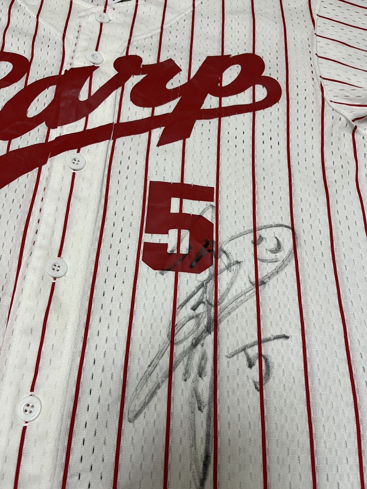 Mizuno Mizuno Toyo Hiroshima Carp Baseball Jersey Size US M / EU 48-50 / 2 - 3 Thumbnail