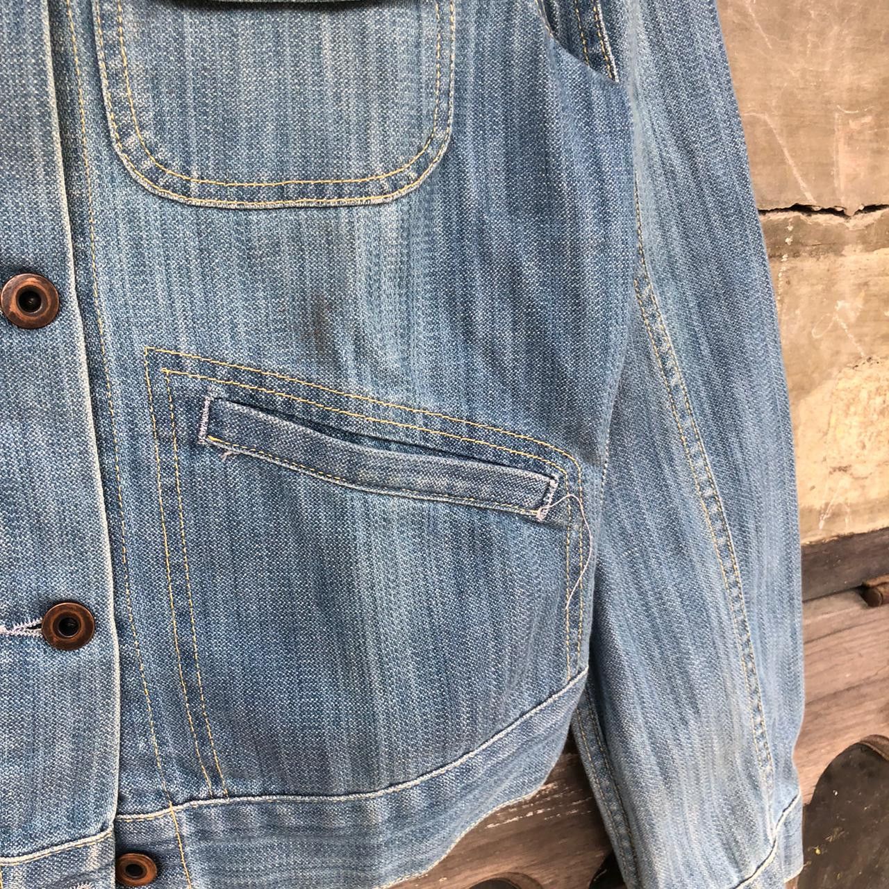 Miu Miu Miu Miu Western Denim Jacket Size US S / EU 44-46 / 1 - 3 Thumbnail