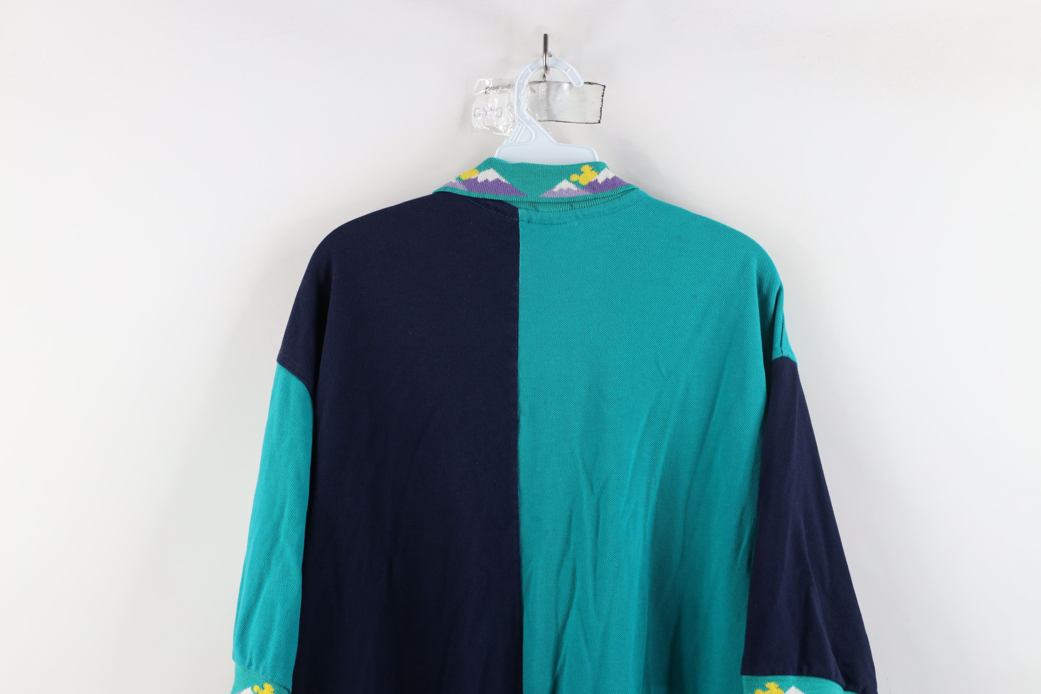 Disney × Vintage Vintage 90s Walt Disney World Block Old Key West Polo USA Size US XXL / EU 58 / 5 - 13 Thumbnail