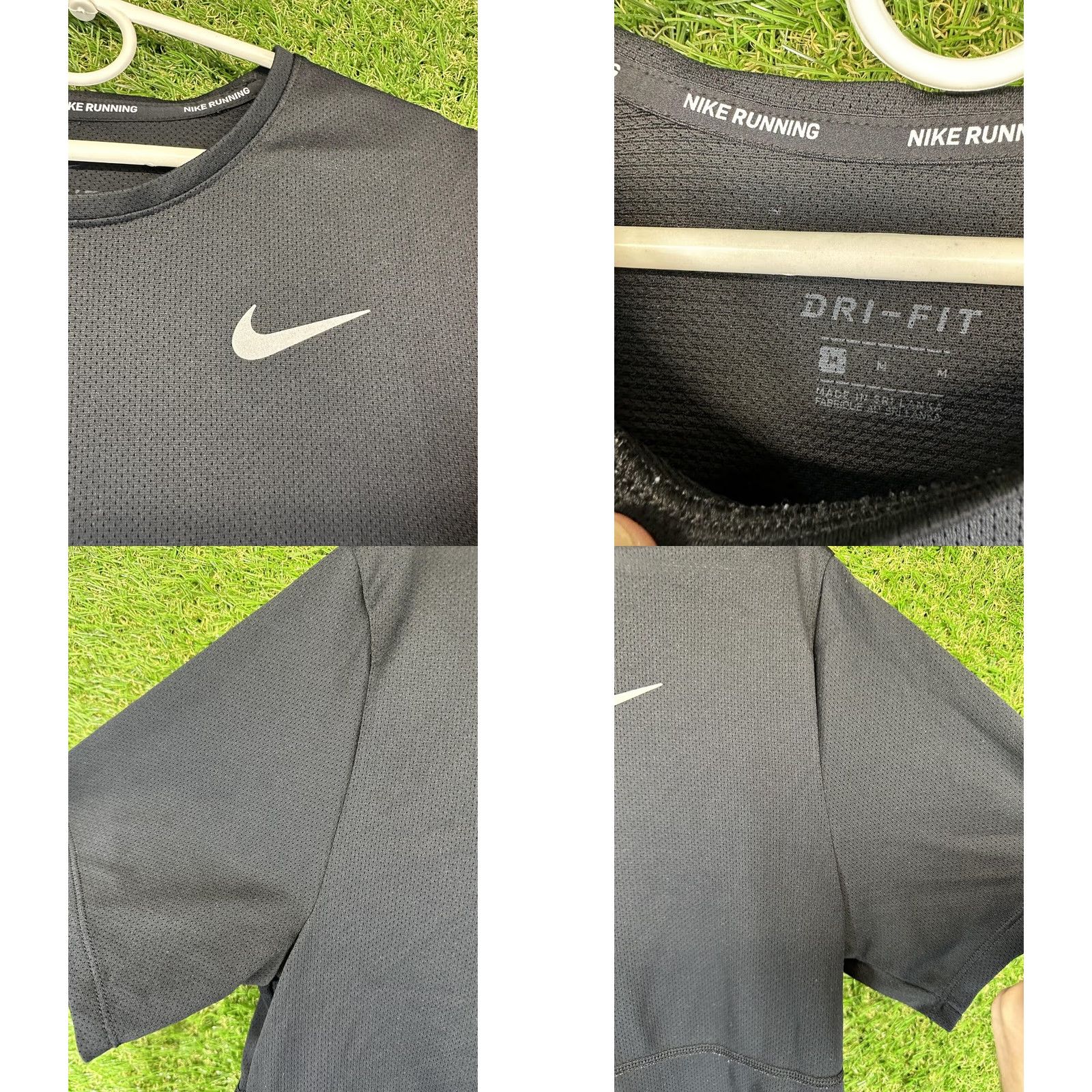 Nike Nike Running Dri-Fit Original 2021 Run Training Men Shirt Jersey T-Shirt M Black 2021 Nike Running Men's Shirt Short Sleeve Jersey 100% Polyester Size US M / EU 48-50 / 2 - 8 Thumbnail