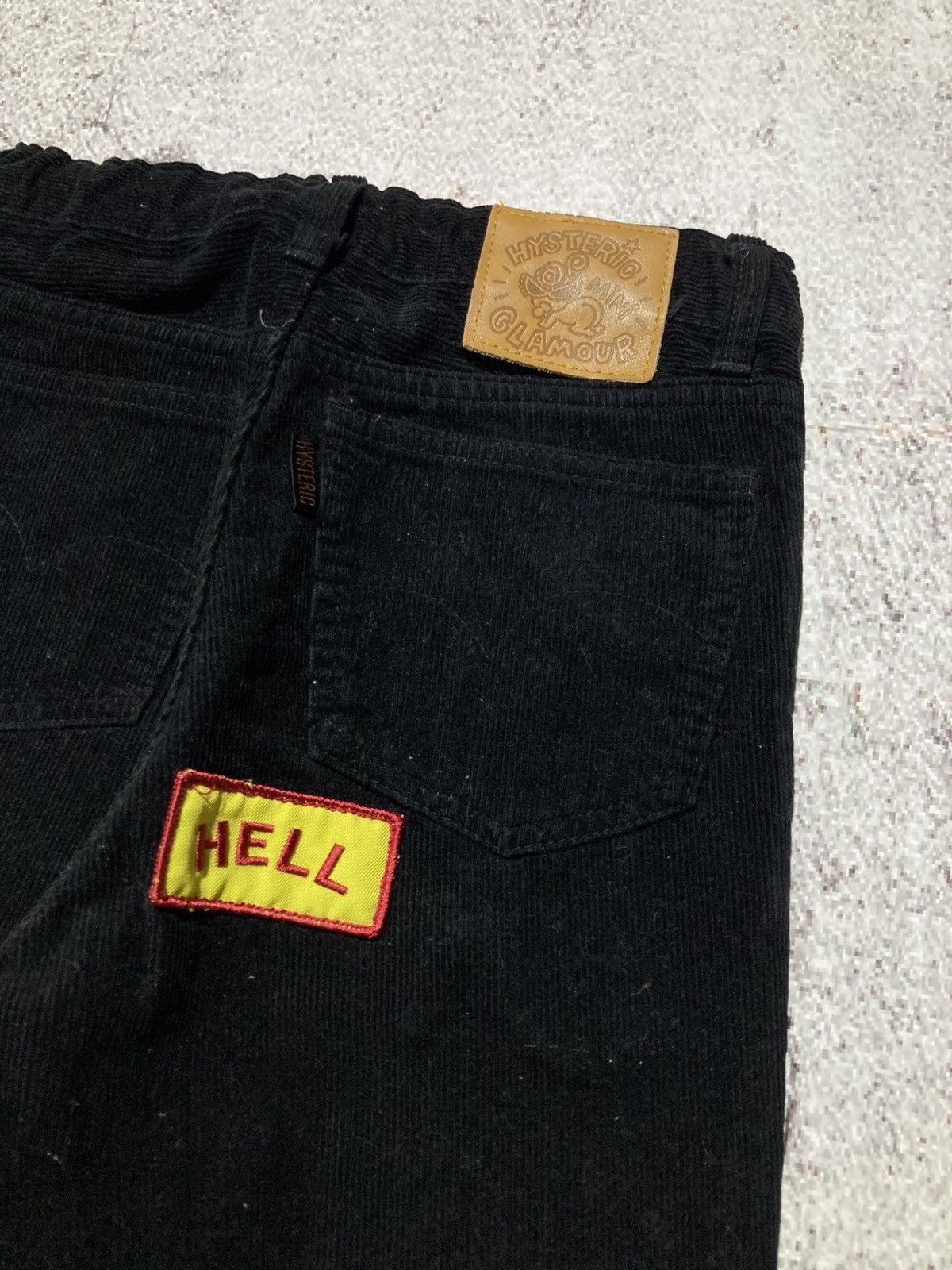 Hysteric Glamour FOR KIDS‼️Vintage Hysteric Glamour Mini Corduroy Pants Black Size US 26 / EU 42 - 13 Thumbnail