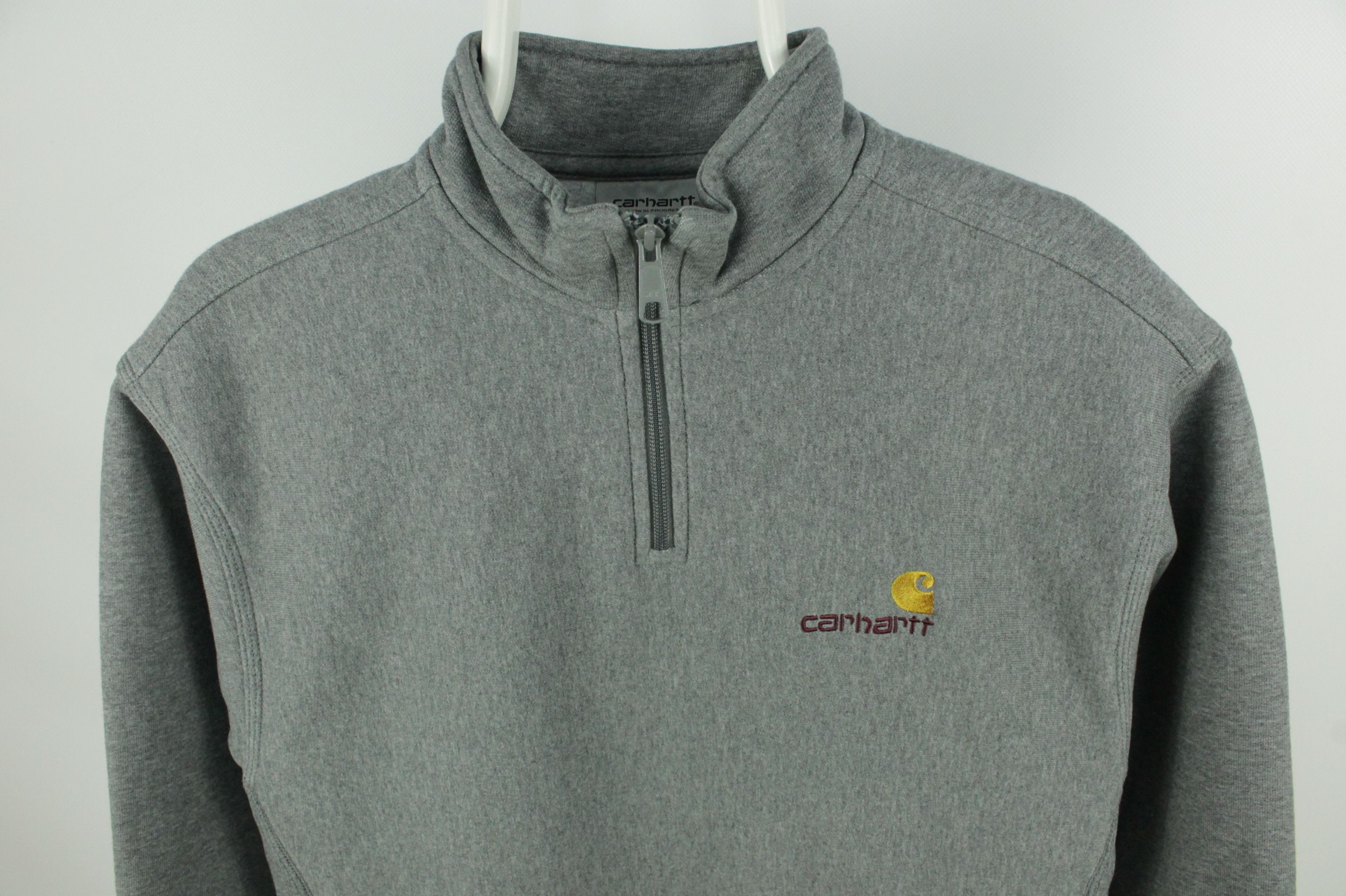 Carhartt Wip Carhartt WIP Half Zip American Script Sweat Size US S / EU 44-46 / 1 - 2 Thumbnail
