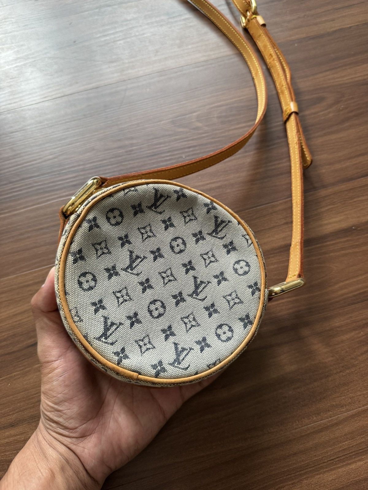 Louis Vuitton Louis Vuitton Blue Monogram Mini Lin Jeanne PM shoulder bag Size ONE SIZE - 2 Thumbnail