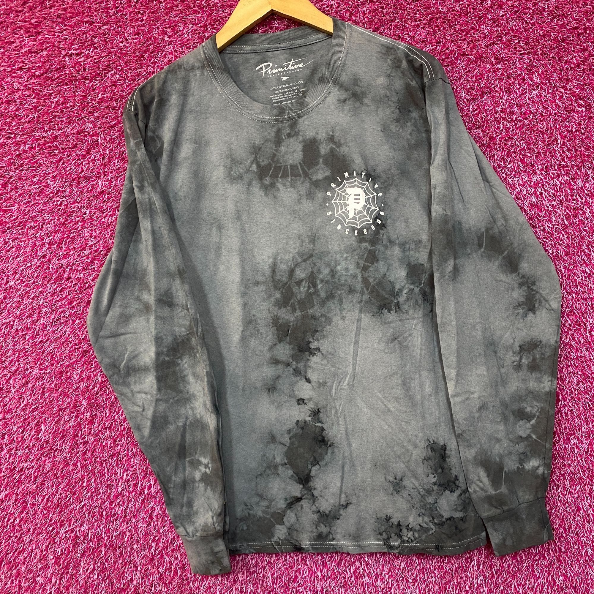 Primitive Primitive Spiderweb Tie Dye Long Sleeve T-Shirt Small Size US S / EU 44-46 / 1 - 2 Thumbnail