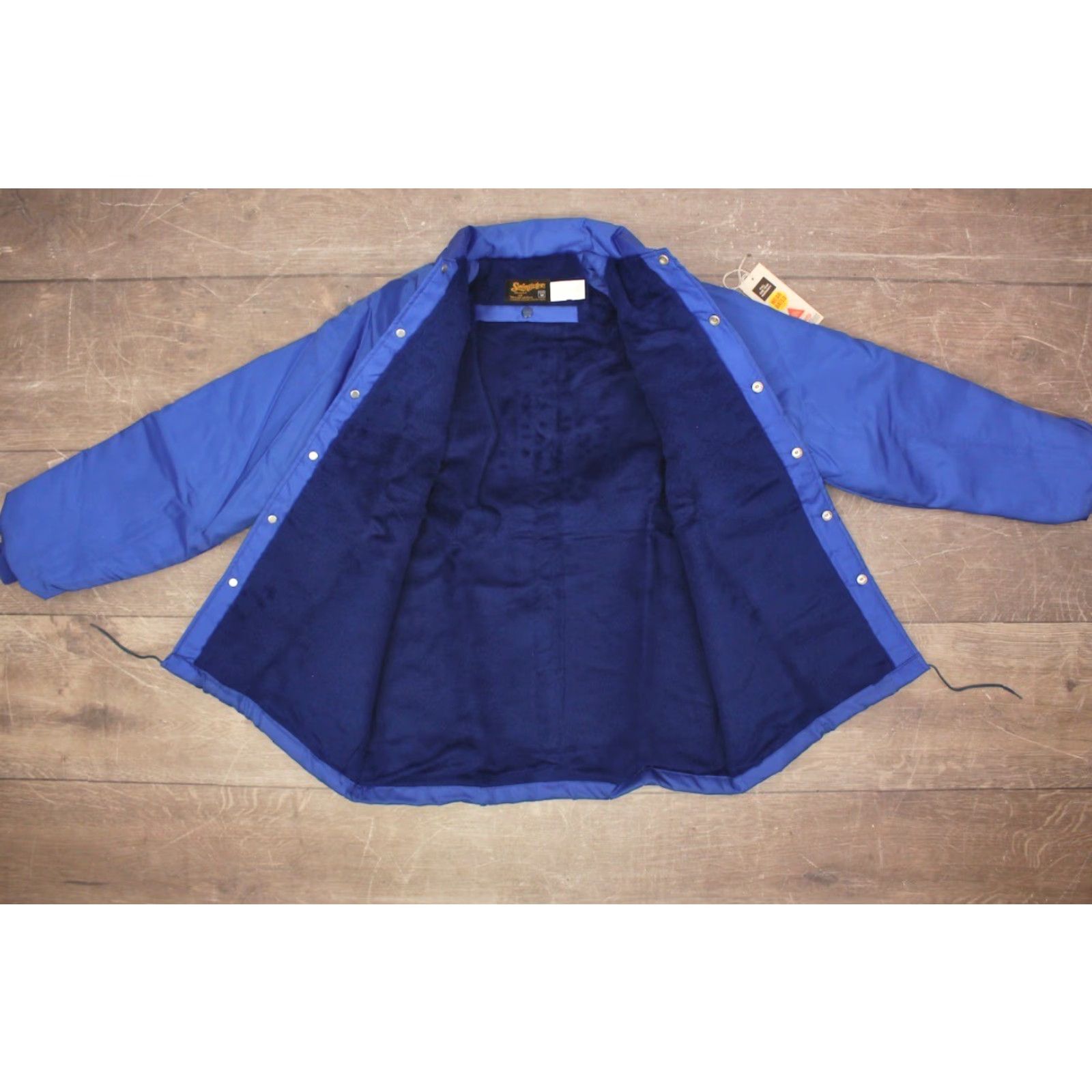 Vintage VINTAGE 70s Jacket SWINGSTER Blue Nylon Dekalb Patch, Size M, Mens, 1970s, Swingster, Regular Size, 47 Chest, 29.5 Length Size US M / EU 48-50 / 2 - 3 Thumbnail
