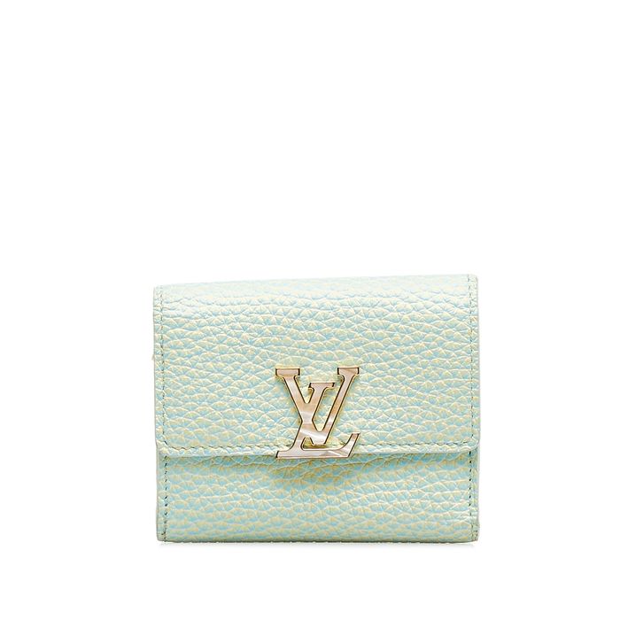 Louis Vuitton Louis Vuitton Taurillon Capucines Compact Wallet | Grailed
