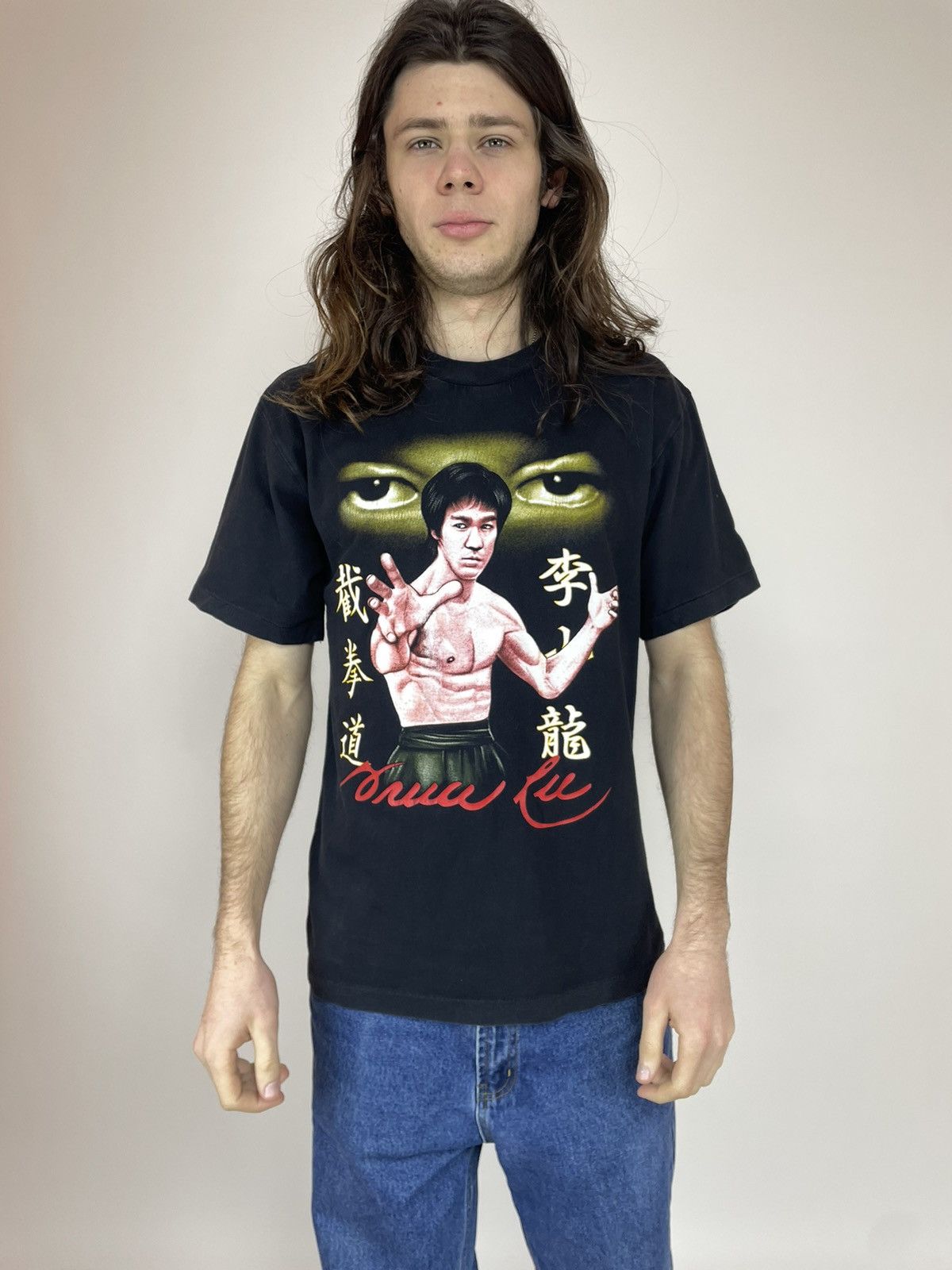 Vintage Vintage Bruce Lee Metal Heaven T-Shirt Size L Size US L / EU 52-54 / 3 - 2 Thumbnail