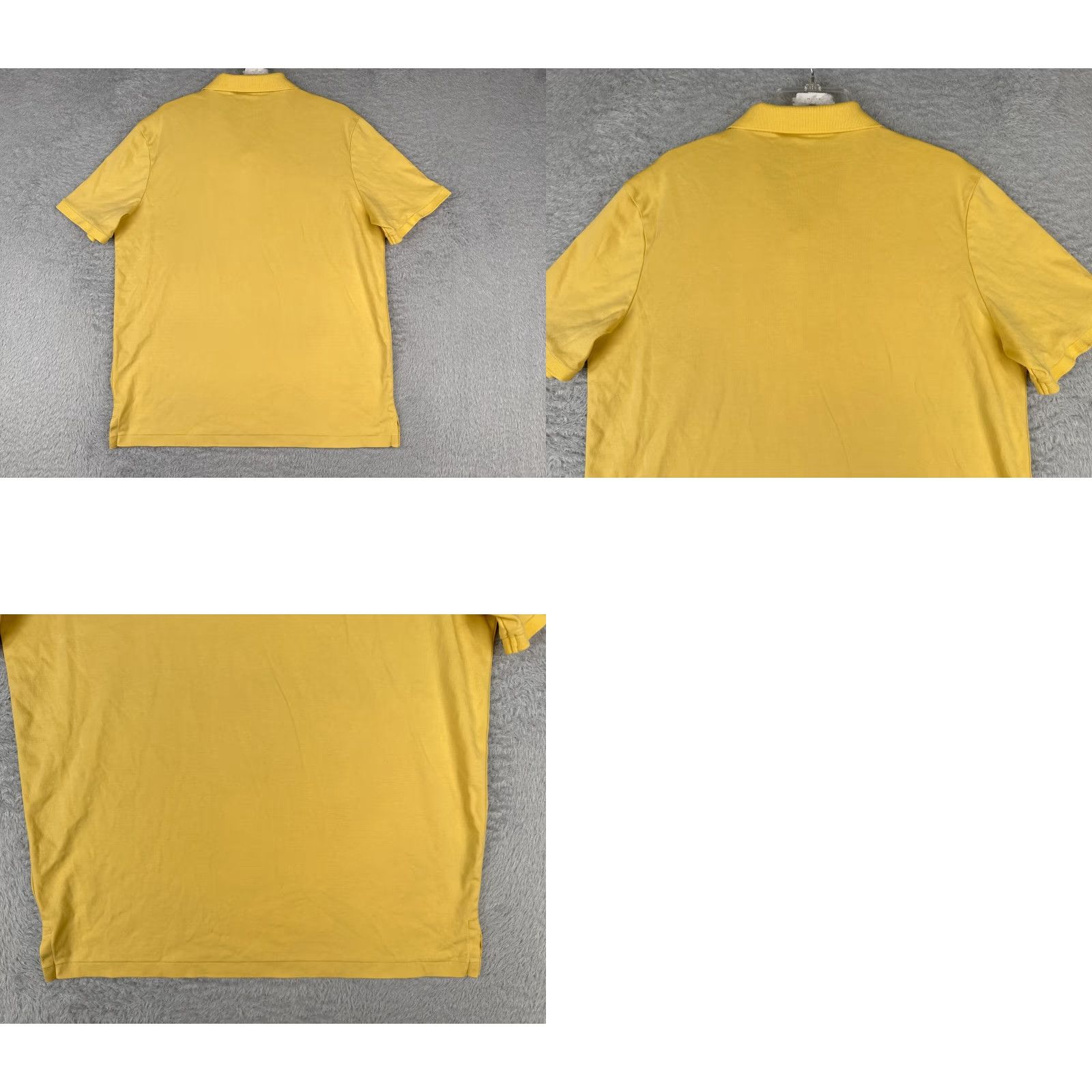 Ralph Lauren Ralph Lauren Polo Shirt Mens Large Yellow 100% Cotton Jersey Slim Fit Short Sleeve Polo Shirt Mens Yellow Ralph Lauren Jersey Size US L / EU 52-54 / 3 - 9 Thumbnail