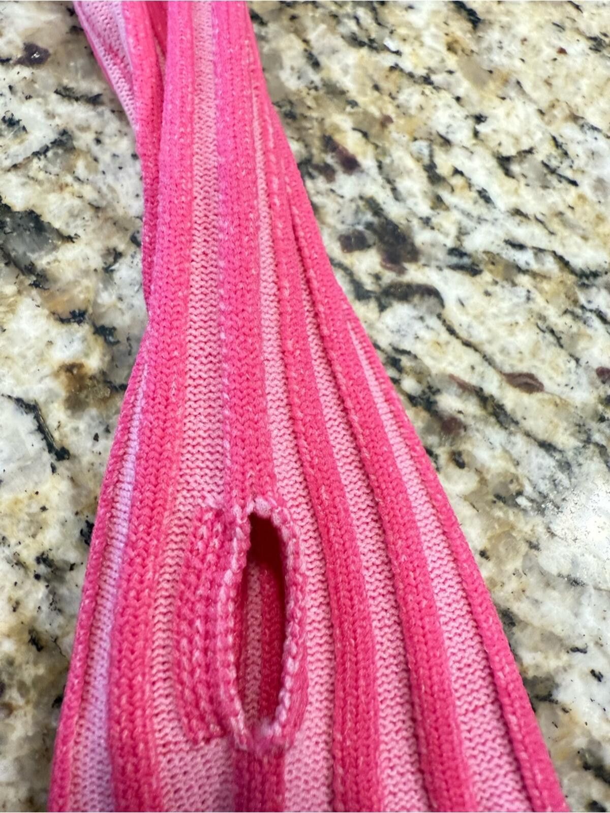 Other PrettyLittleThing crop pink stripe turtleneck with cutout XS Size XS / US 0-2 / IT 36-38 - 5 Thumbnail
