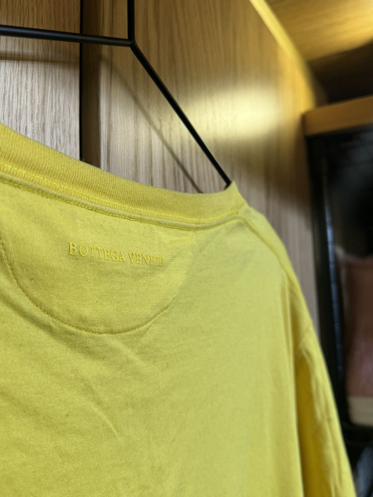 Bottega Veneta AW19 SOLID YELLOW XXL TEE DANIEL LEE CREWNECK 58 Size US XXL / EU 58 / 5 - 5 Thumbnail