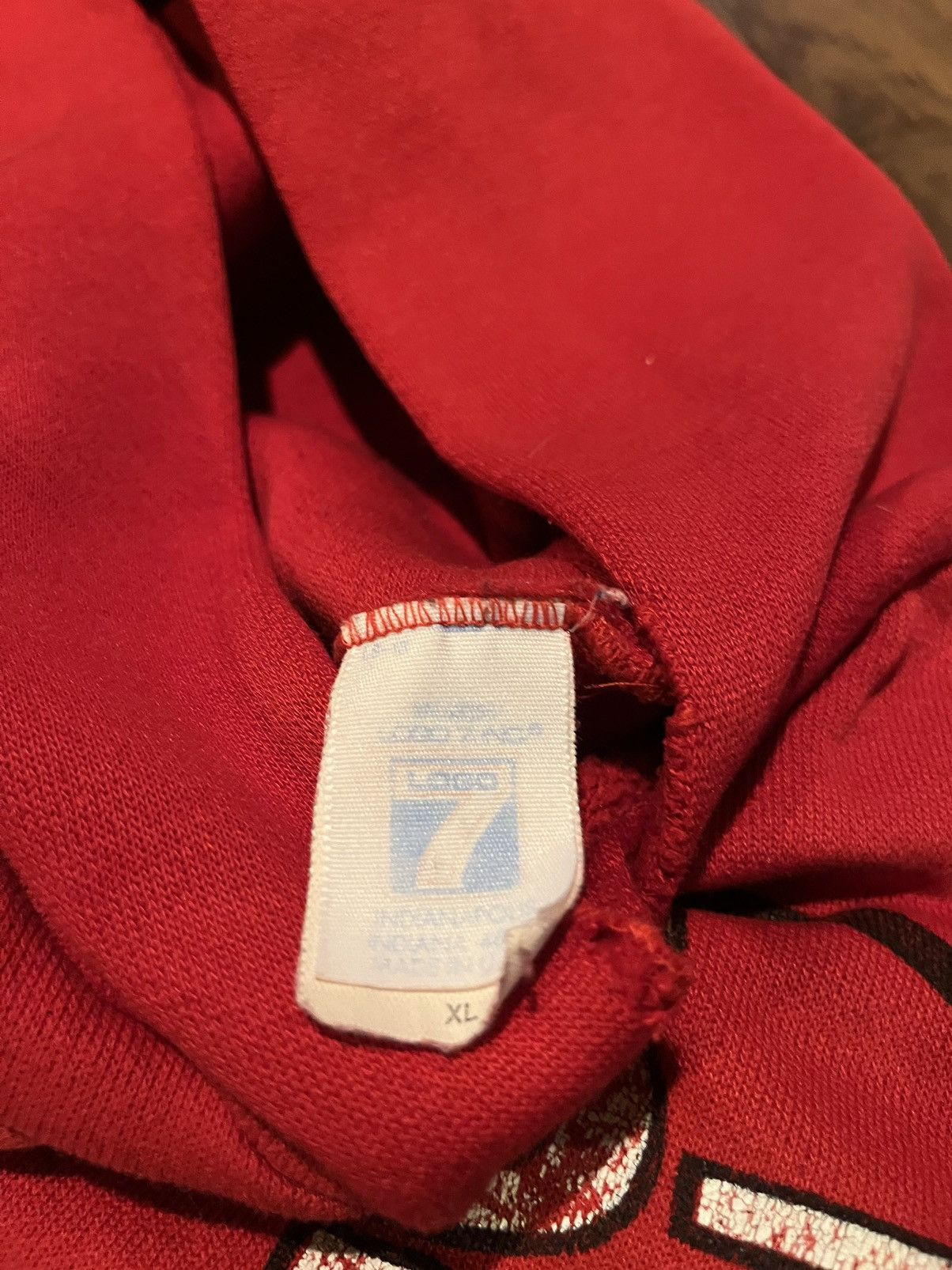 Logo 7 Vintage nfl hoodie Size US XL / EU 56 / 4 - 5 Thumbnail