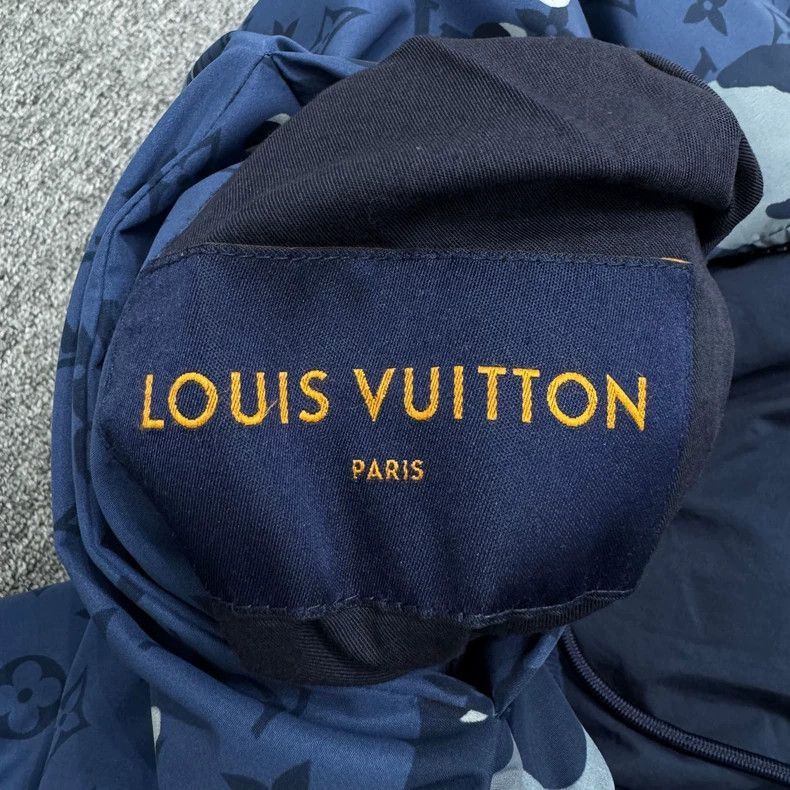 Louis Vuitton Louis Vuitton Blue Camo Reversible Cotton Jacket-2507 Size US L / EU 52-54 / 3 - 7 Thumbnail