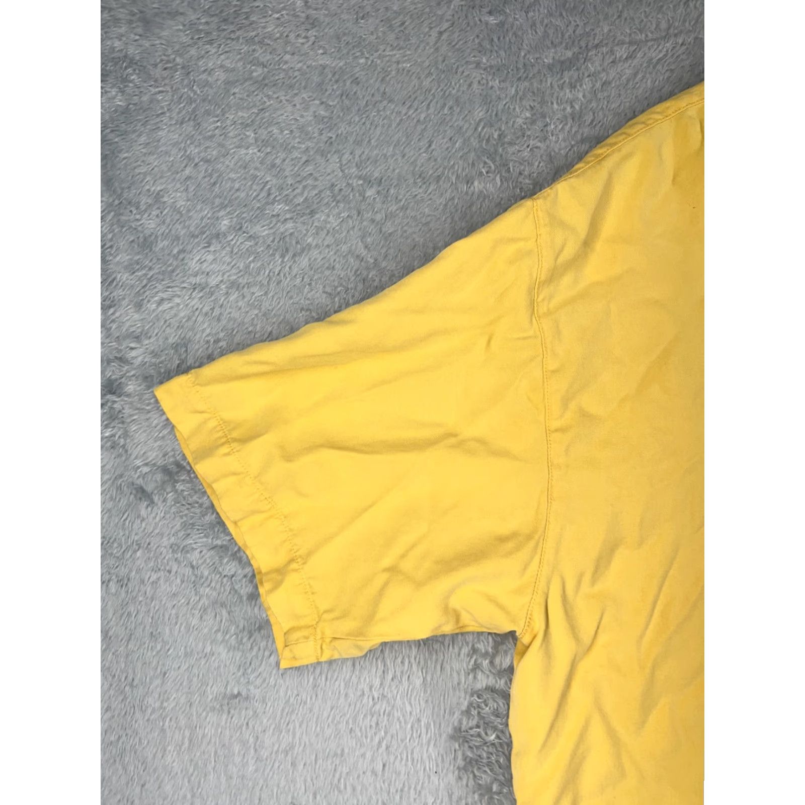 Tommy Bahama VINTAGE? No— Tommy Bahama Shirt Men XL Yellow Solid Button-Up Hawaiian Pocket Silk Button-Front Casual Aloha Beach Vacation Resort - Mens Size US XL / EU 56 / 4 - 4 Thumbnail