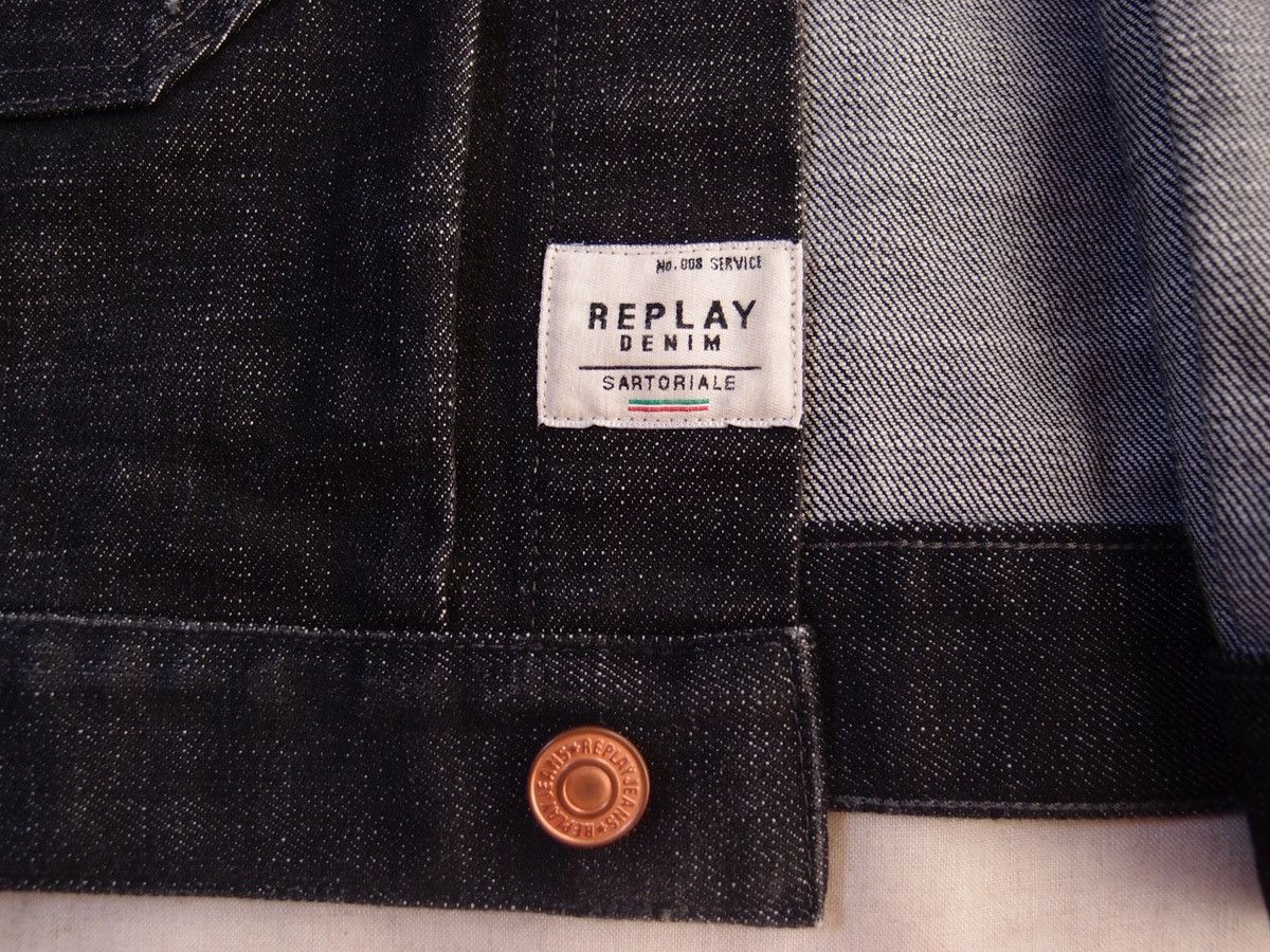 Replay REPLAY Sartoriale 2nd Type Denim Jacket Hyperflex Stretch M Size US M / EU 48-50 / 2 - 5 Thumbnail