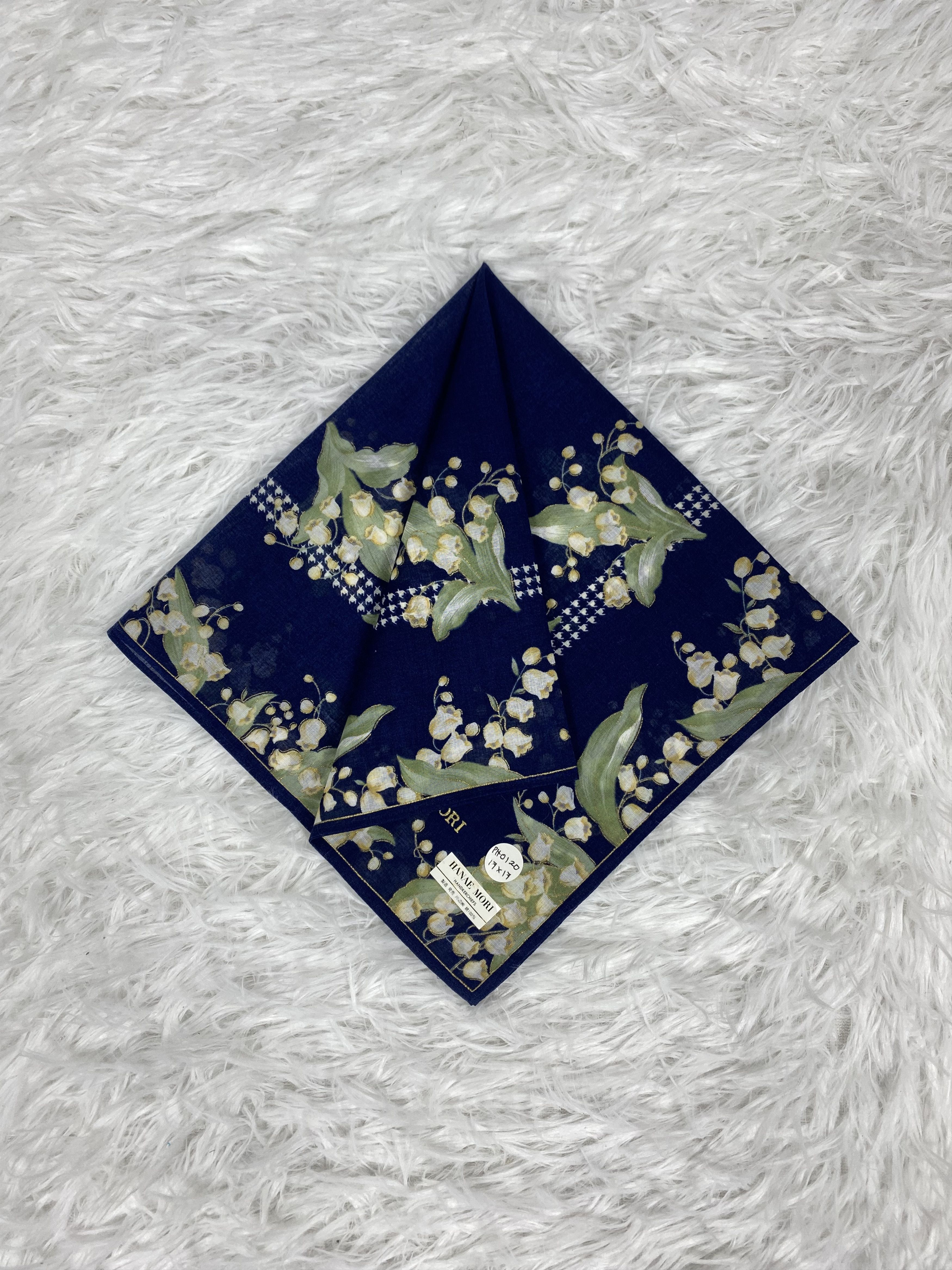 Hanae Mori Vintage Hanae Mori Handkerchief PH0120 Size ONE SIZE - 1 Thumbnail