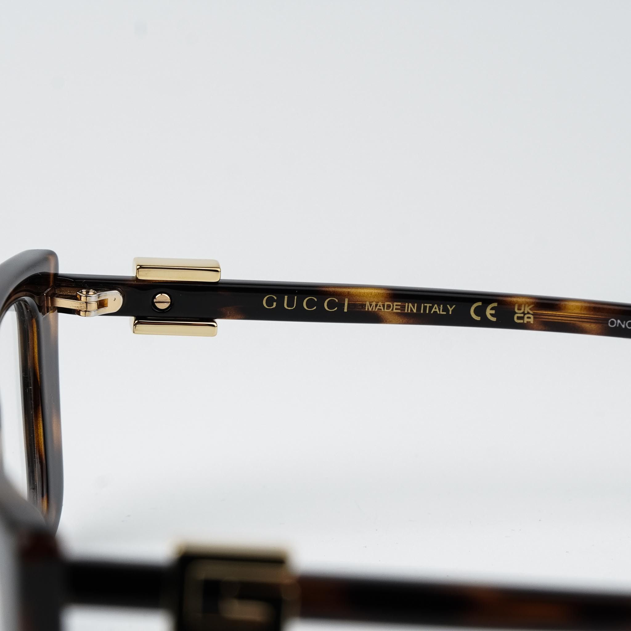 Gucci Gucci Women Eyeglasses Havana Cat Eye GG1682O 003 BRAND NEW Size ONE SIZE - 7 Thumbnail