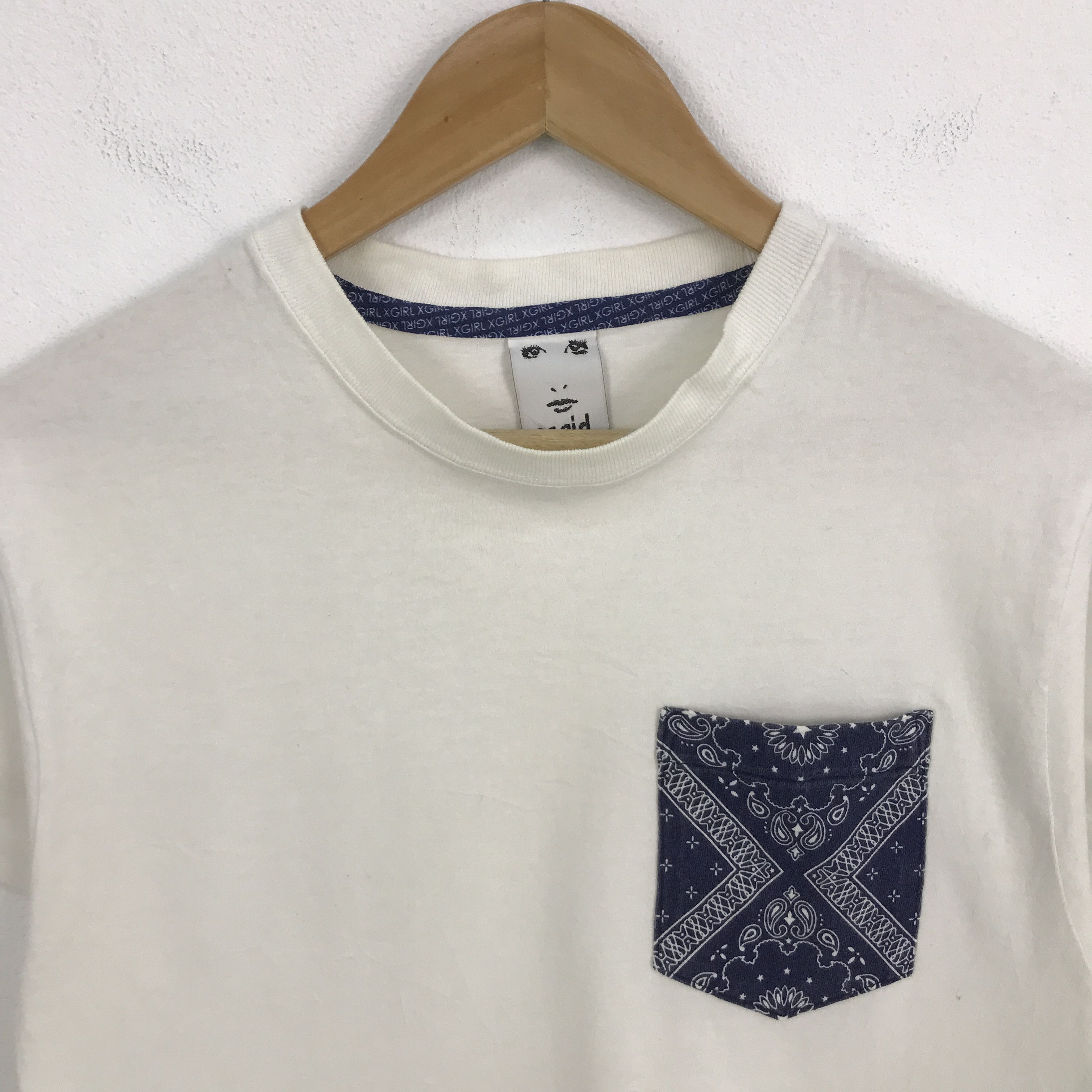 Japanese Brand × X-Girl x-girl style design Singal pocket tshirt Size S / US 4 / IT 40 - 3 Thumbnail