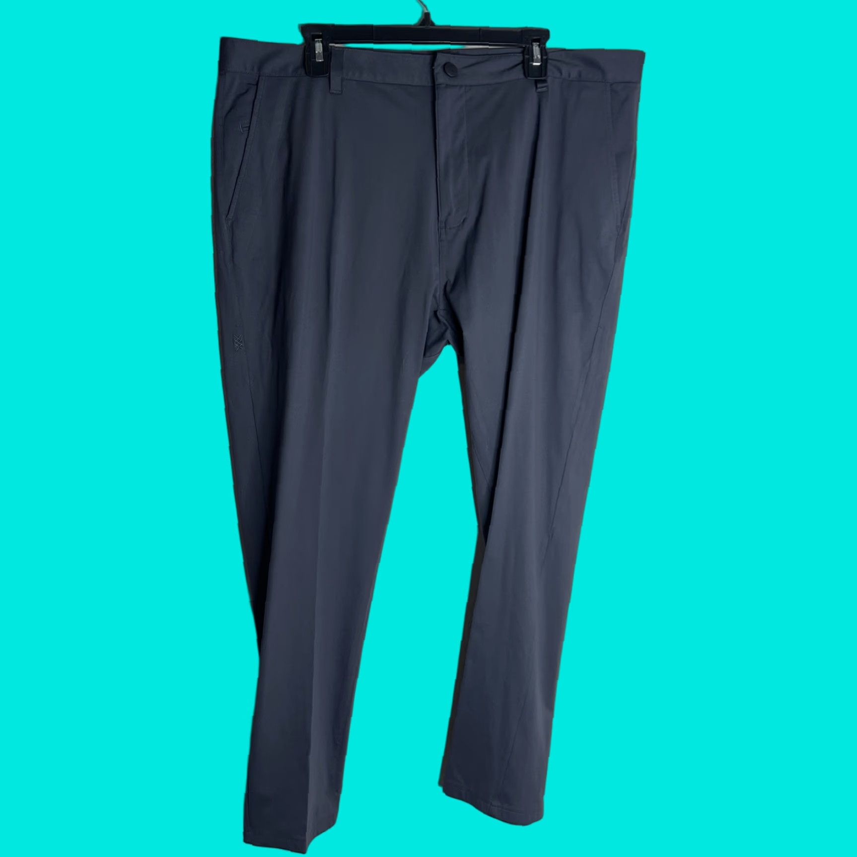 Rhone Rhone Mens Pants 40x31 Gray 5-Pocket Slim Tapered Stretch Commuter Dress Casual Everyday Size US 40 / EU 56 - 1 Thumbnail