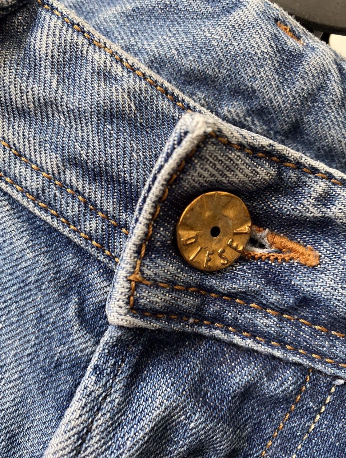 Diesel Diesel Vintage Blue Denim Y2K Pants Size US 31 - 4 Thumbnail